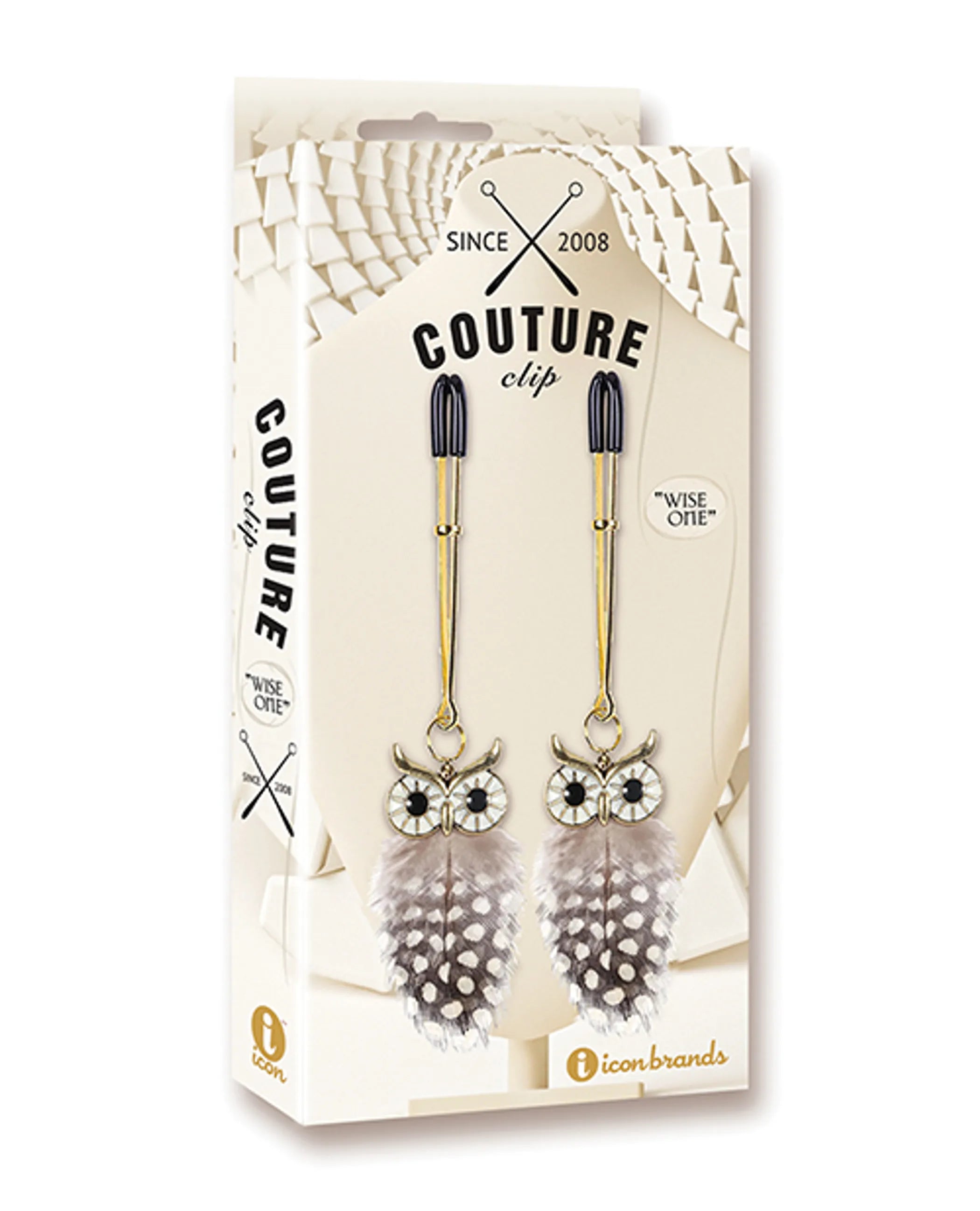Couture Clips Wise One Luxury Nipple Clamps Icon Brands