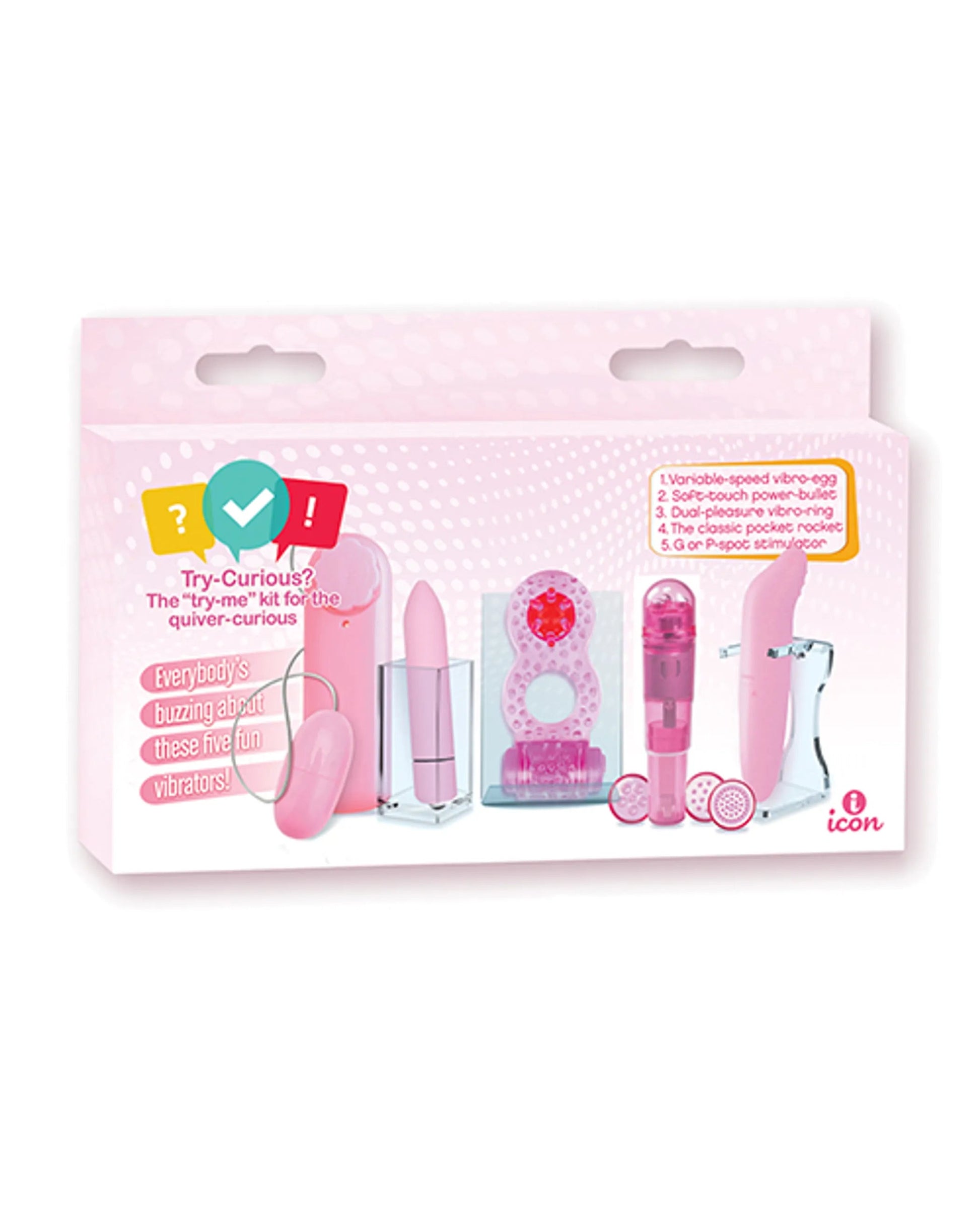 Try Curious Vibe Set Icon Brands