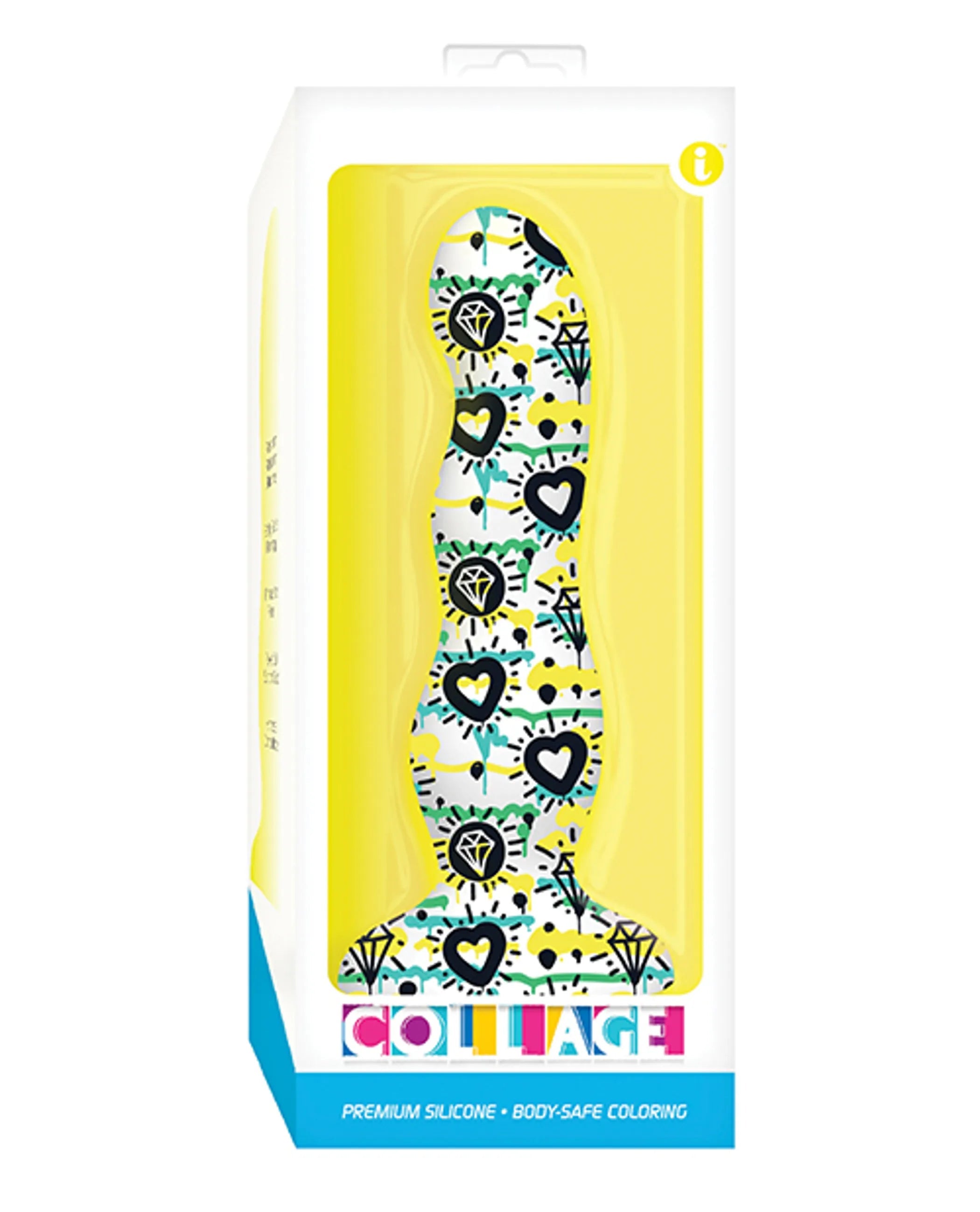 Collage Diamonds & Hearts Icon Brands