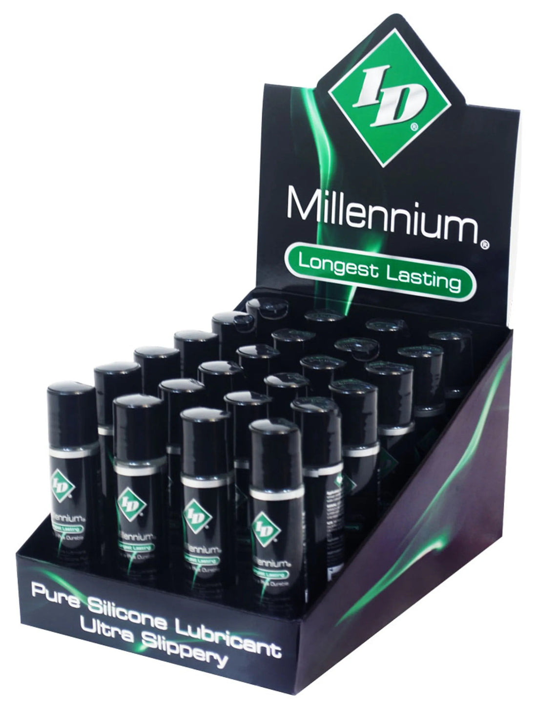 ID Millennium Silicone Lubricant 1oz – 24pc Display ID Lube