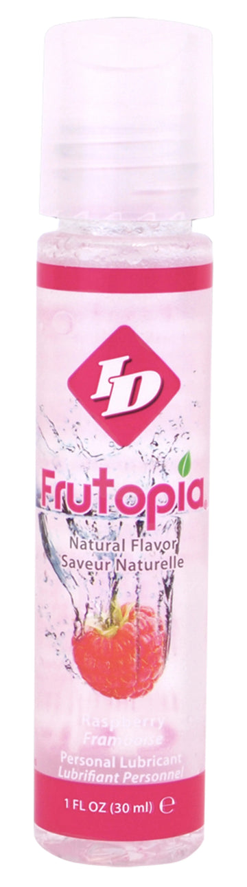 ID FRUTOPIA NATURAL RED RASPBERRY 1 OZ ID Lube