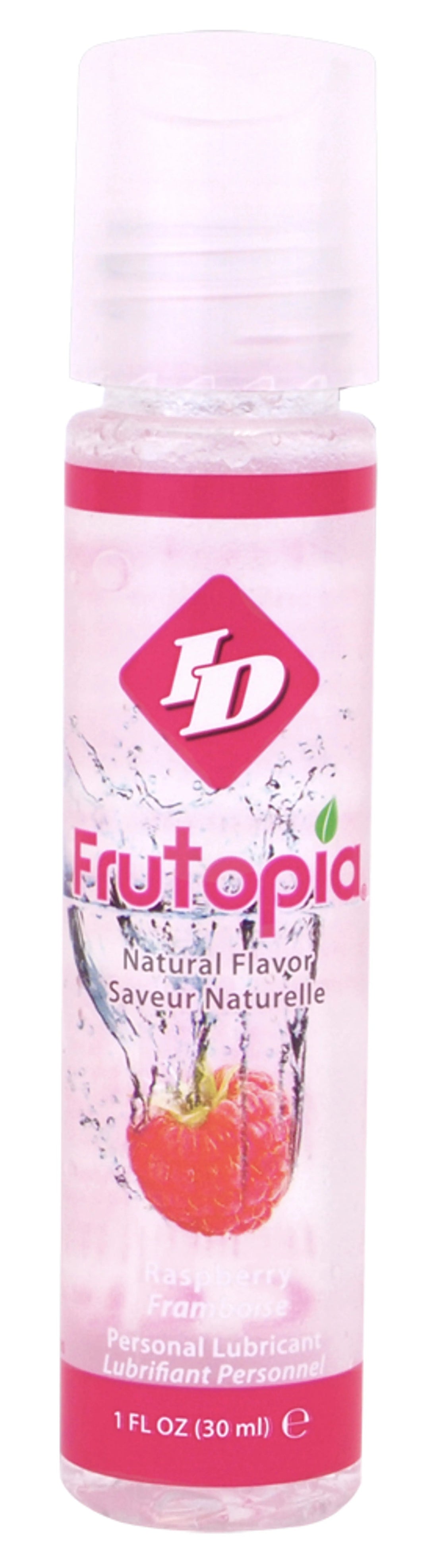 ID FRUTOPIA NATURAL RED RASPBERRY 1 OZ ID Lube