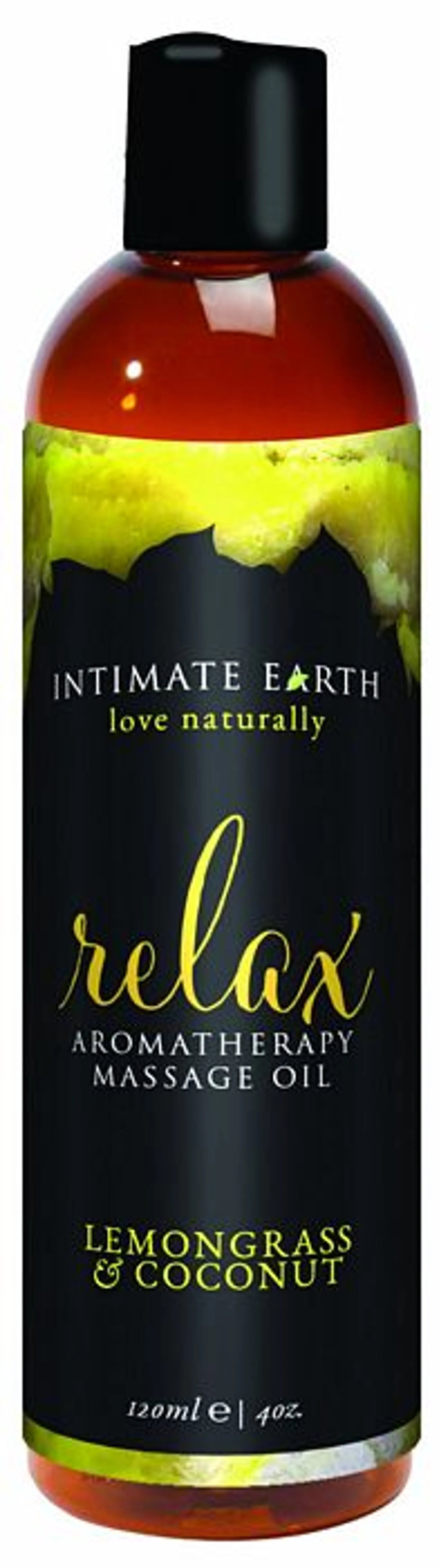 Intimate Earth Relax Massage Oil 4oz Intimate Earth