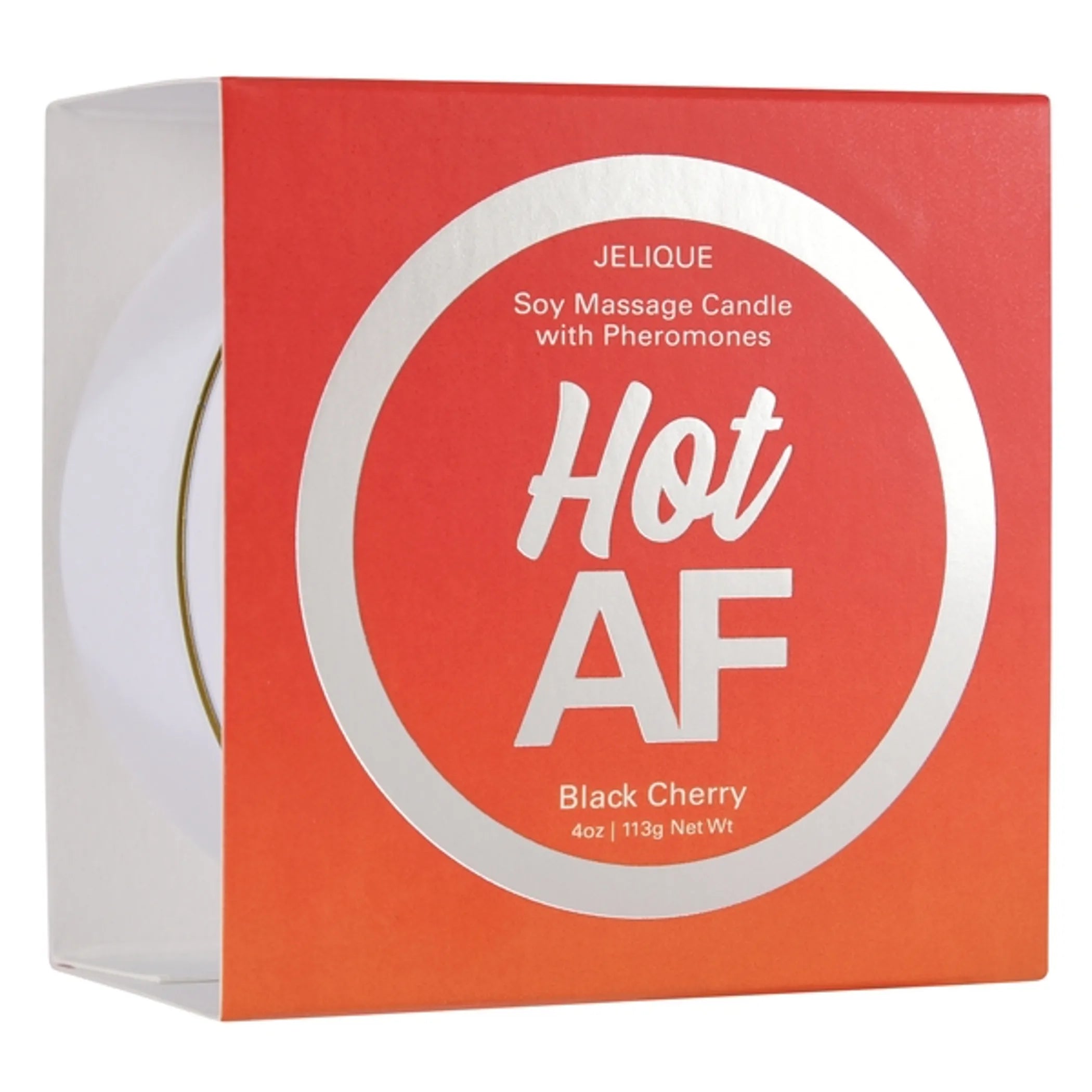 Hot AF Black Cherry Massage Candle with Pheromones (4oz) Classic Brands