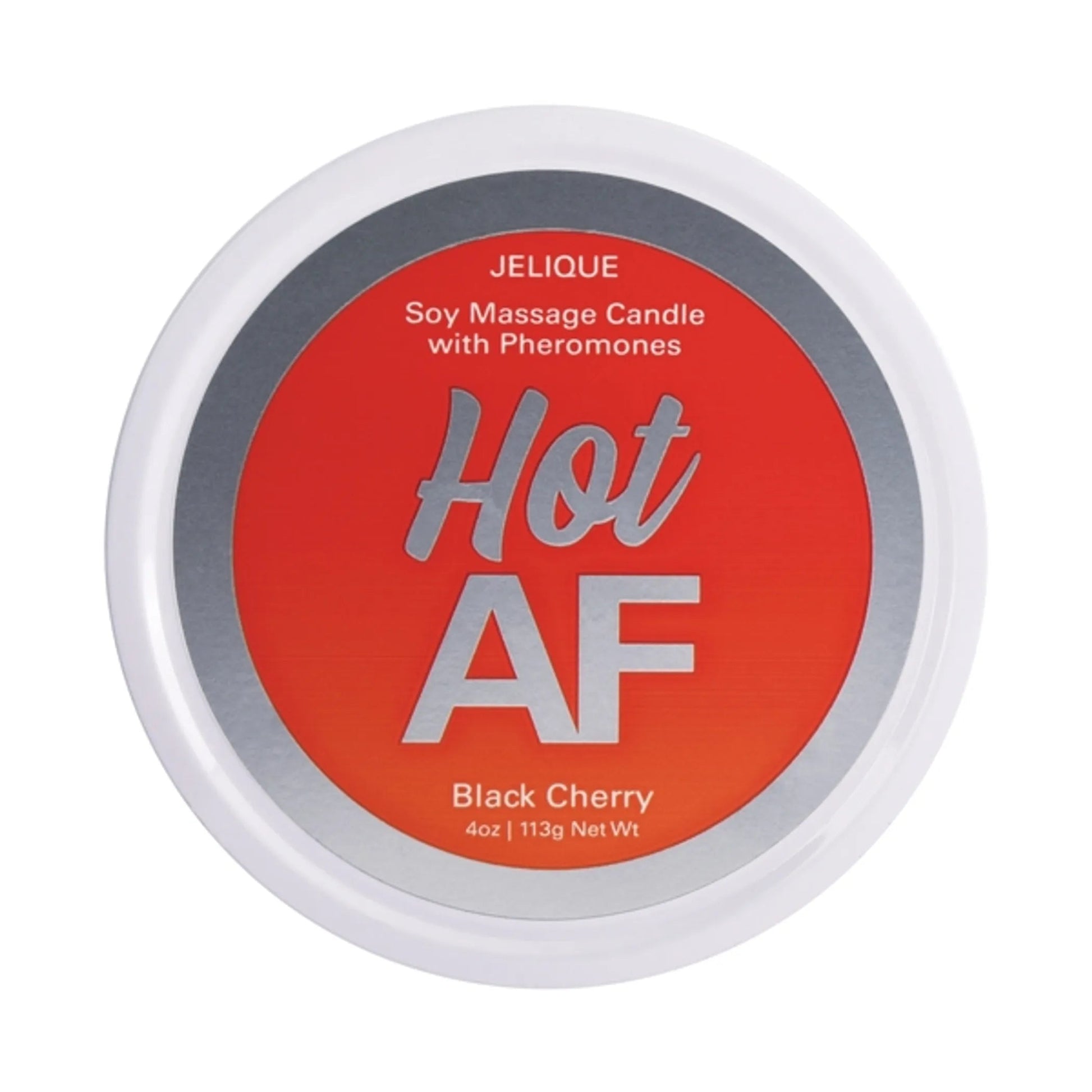 Hot AF Black Cherry Massage Candle with Pheromones (4oz) Classic Brands
