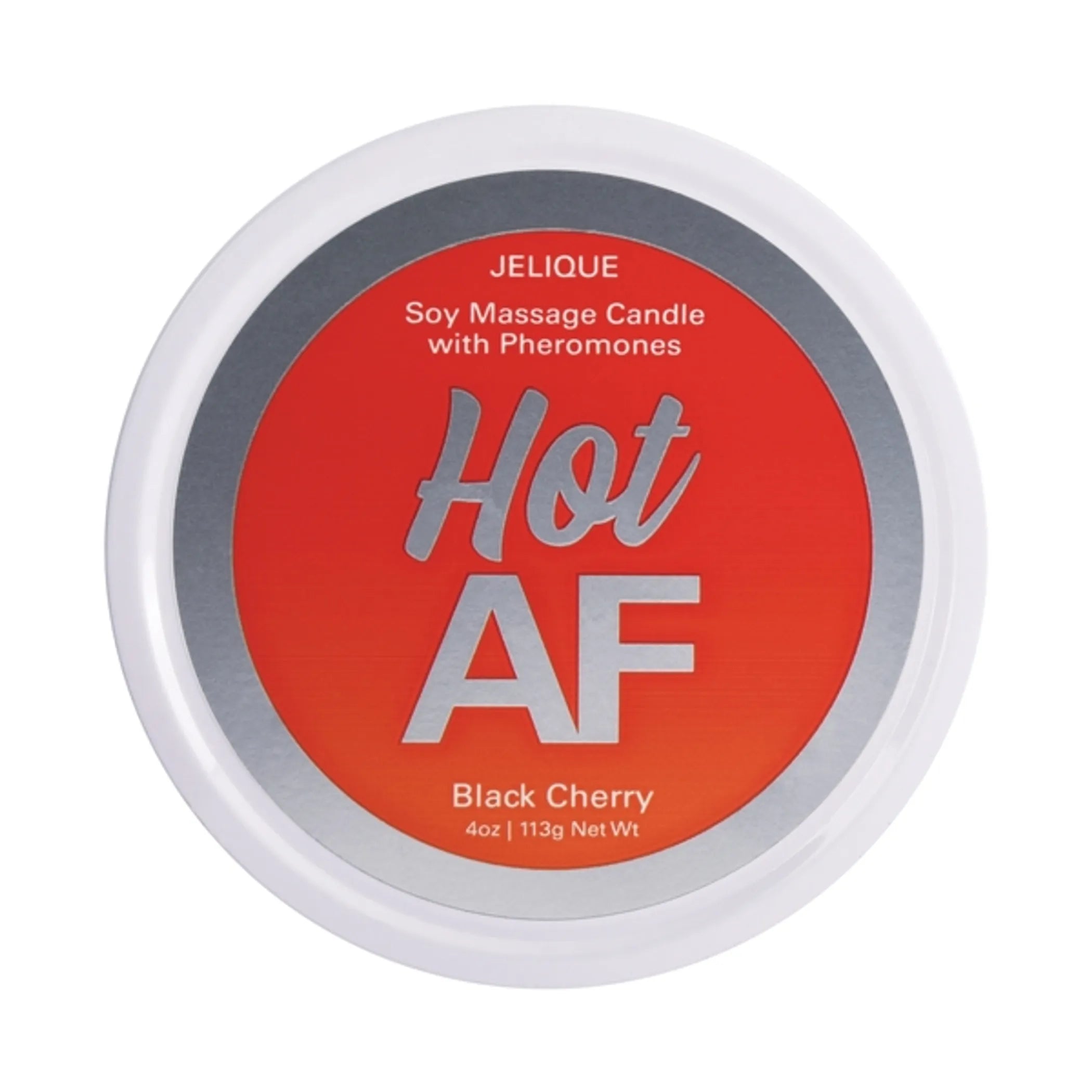 Hot AF Black Cherry Massage Candle with Pheromones (4oz) Classic Brands