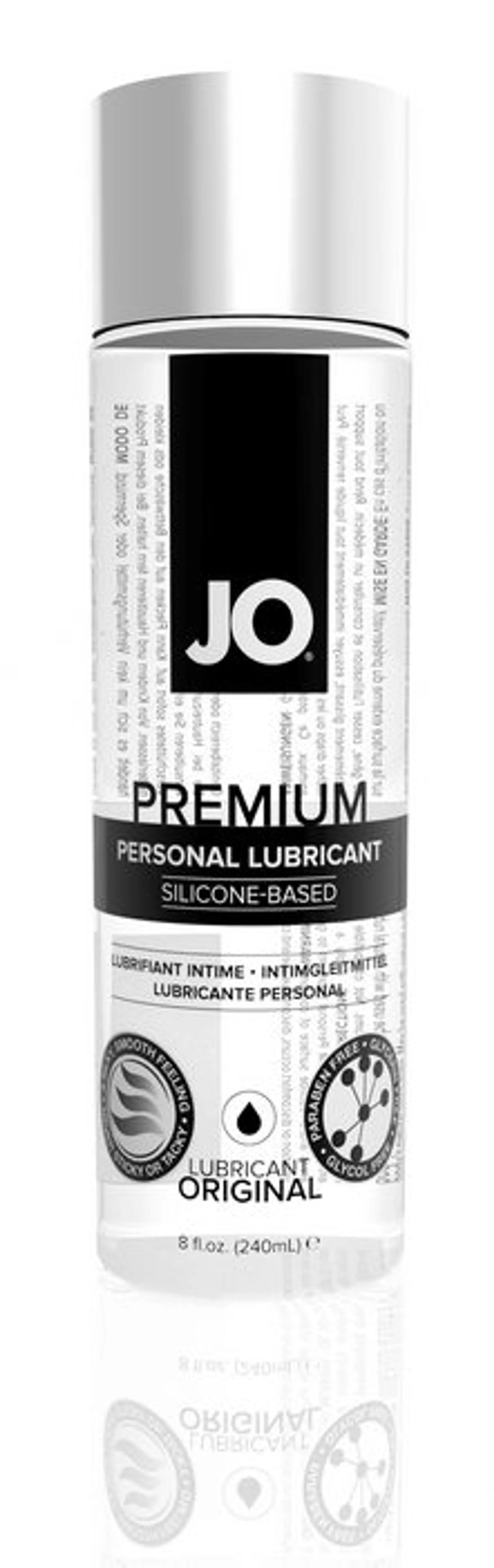 JO PREMIUM SILICONE LUBE 8 OZ System JO