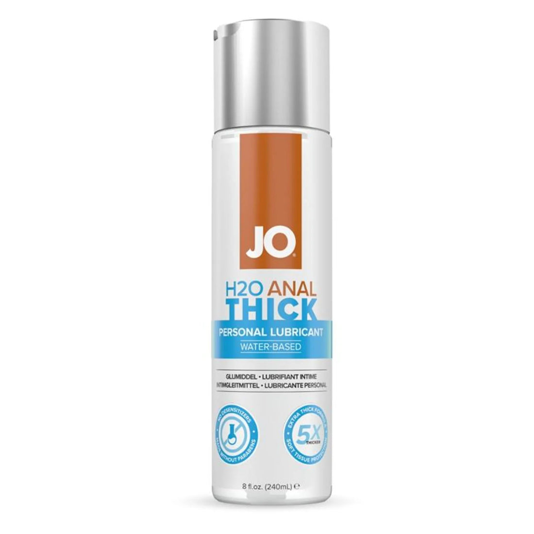 JO H2O Anal Thick 8 oz Lube System JO