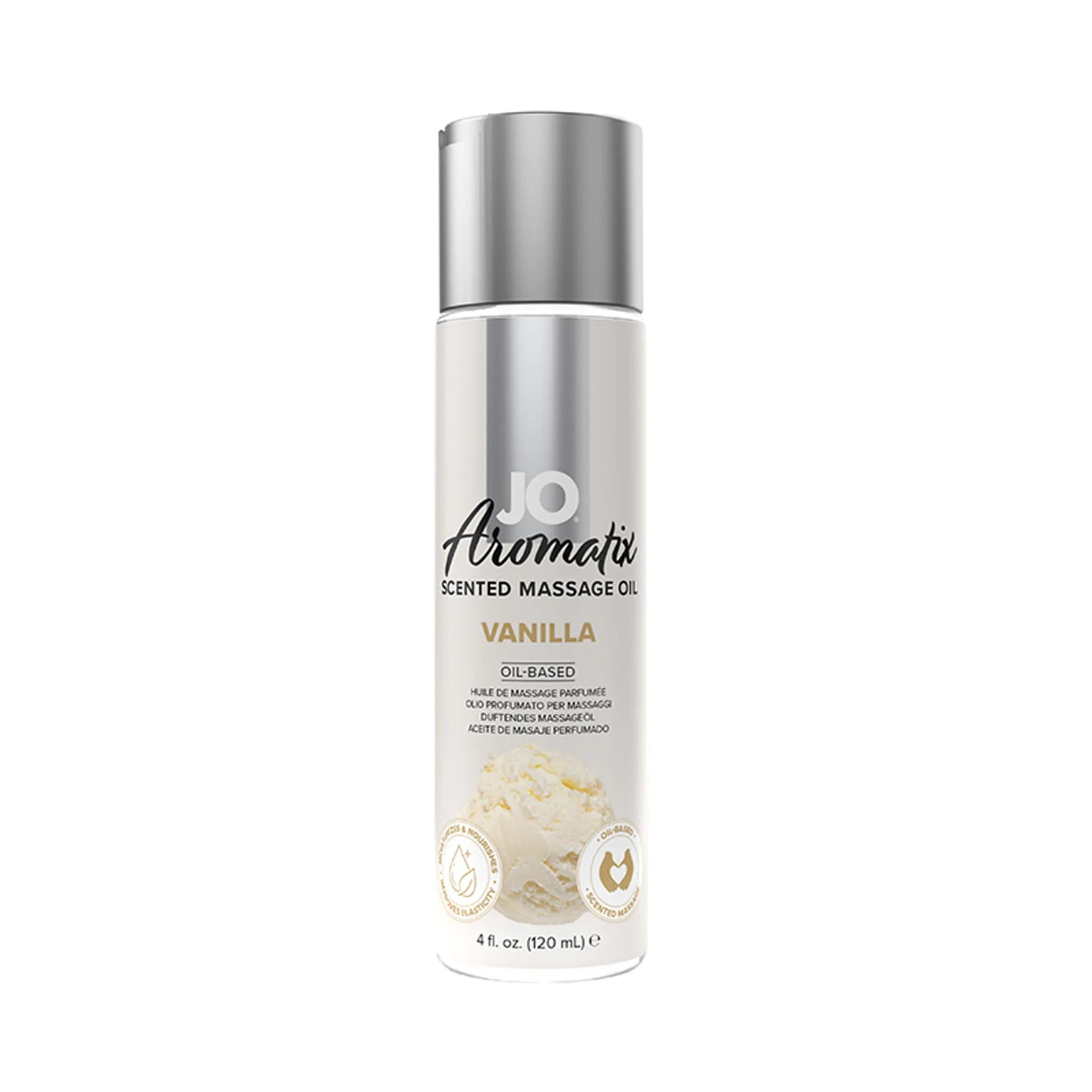 JO Aromatix Vanilla Massage Oil 4oz System JO