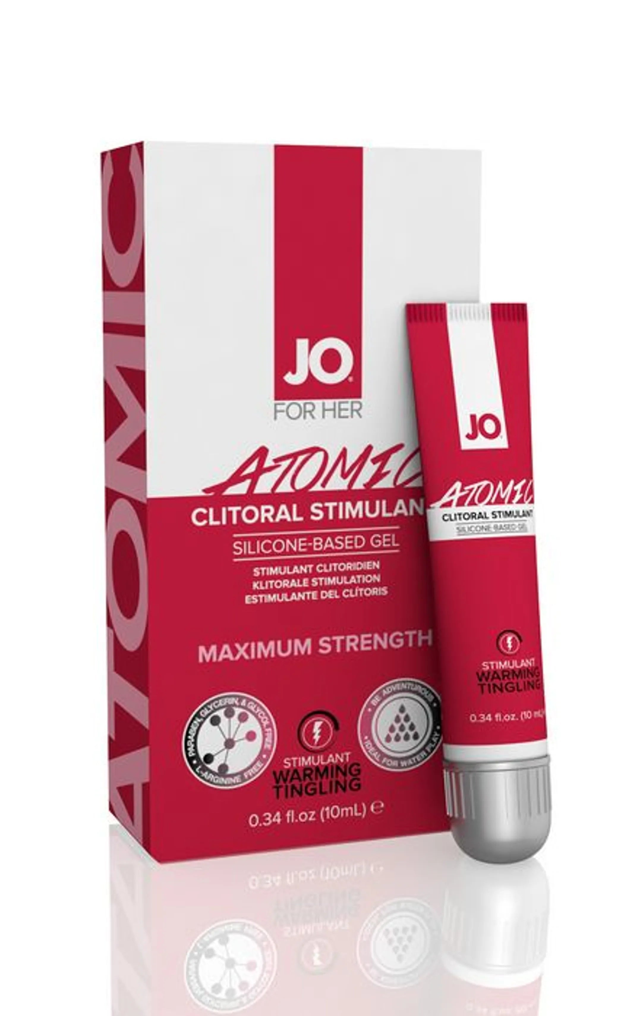 JO Atomic Clitoral Stimulant 10ml System JO