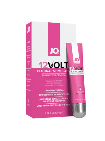 JO 12 VOLT CLITORAL STIMULANT 10ML System JO