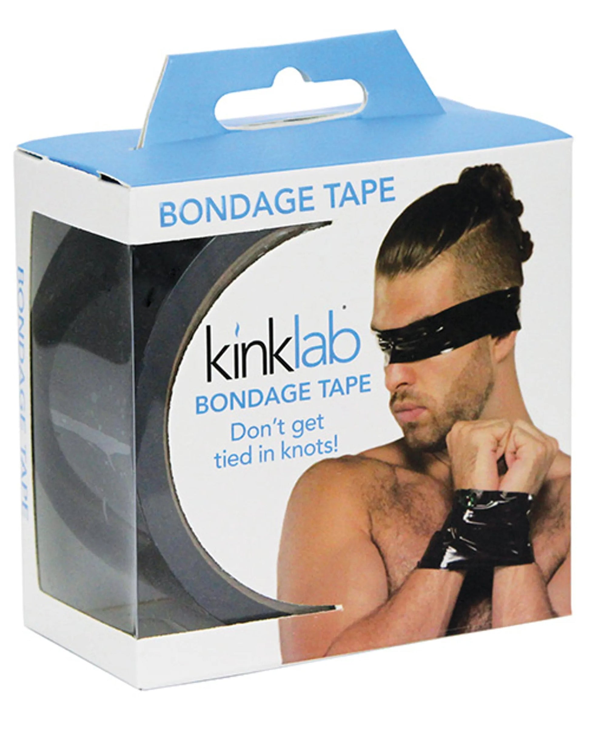 Bondage Tape Male Black Kink Labs