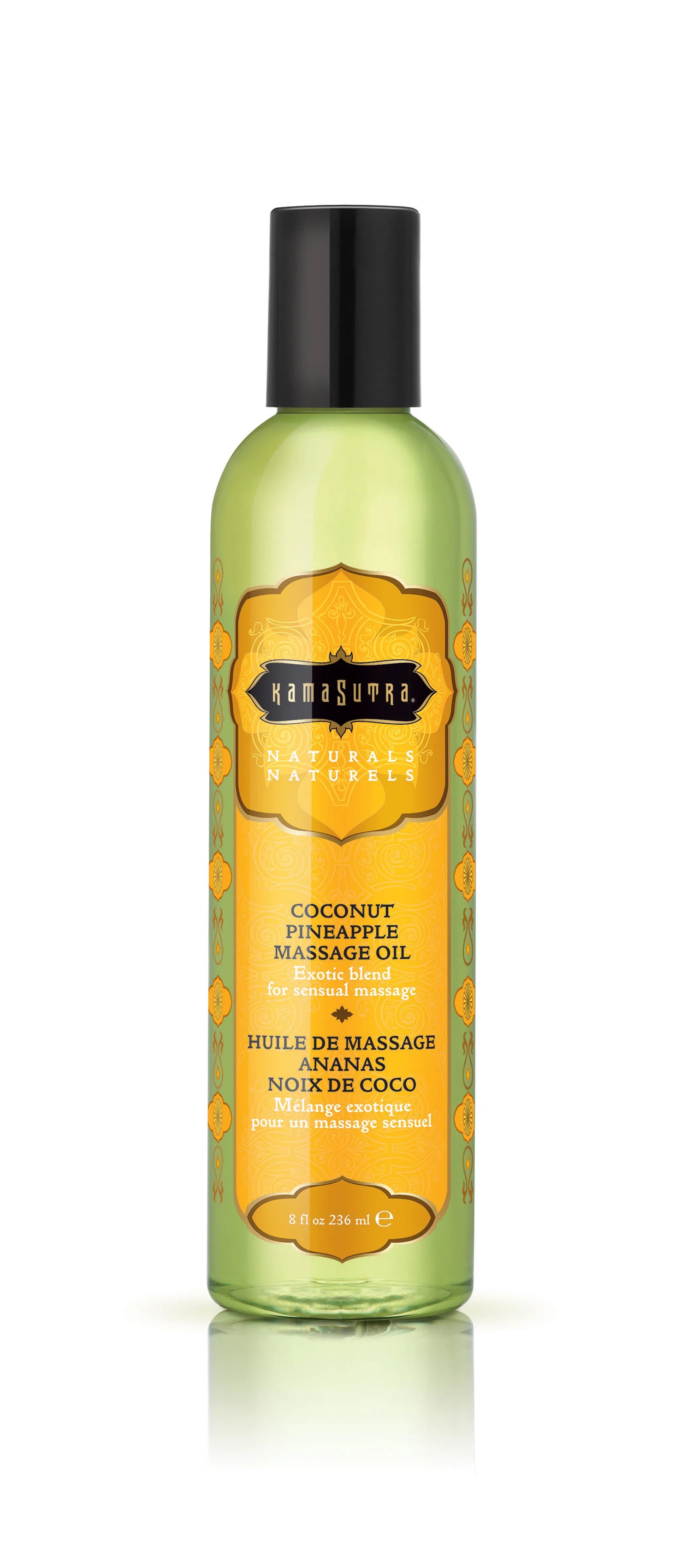 Naturals Massage Oil Coconut Pineapple Kama Sutra