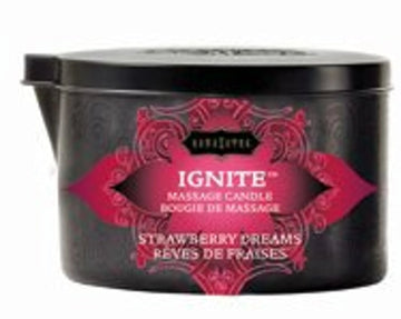 Massage Candle Strawberry Dreams Kama Sutra
