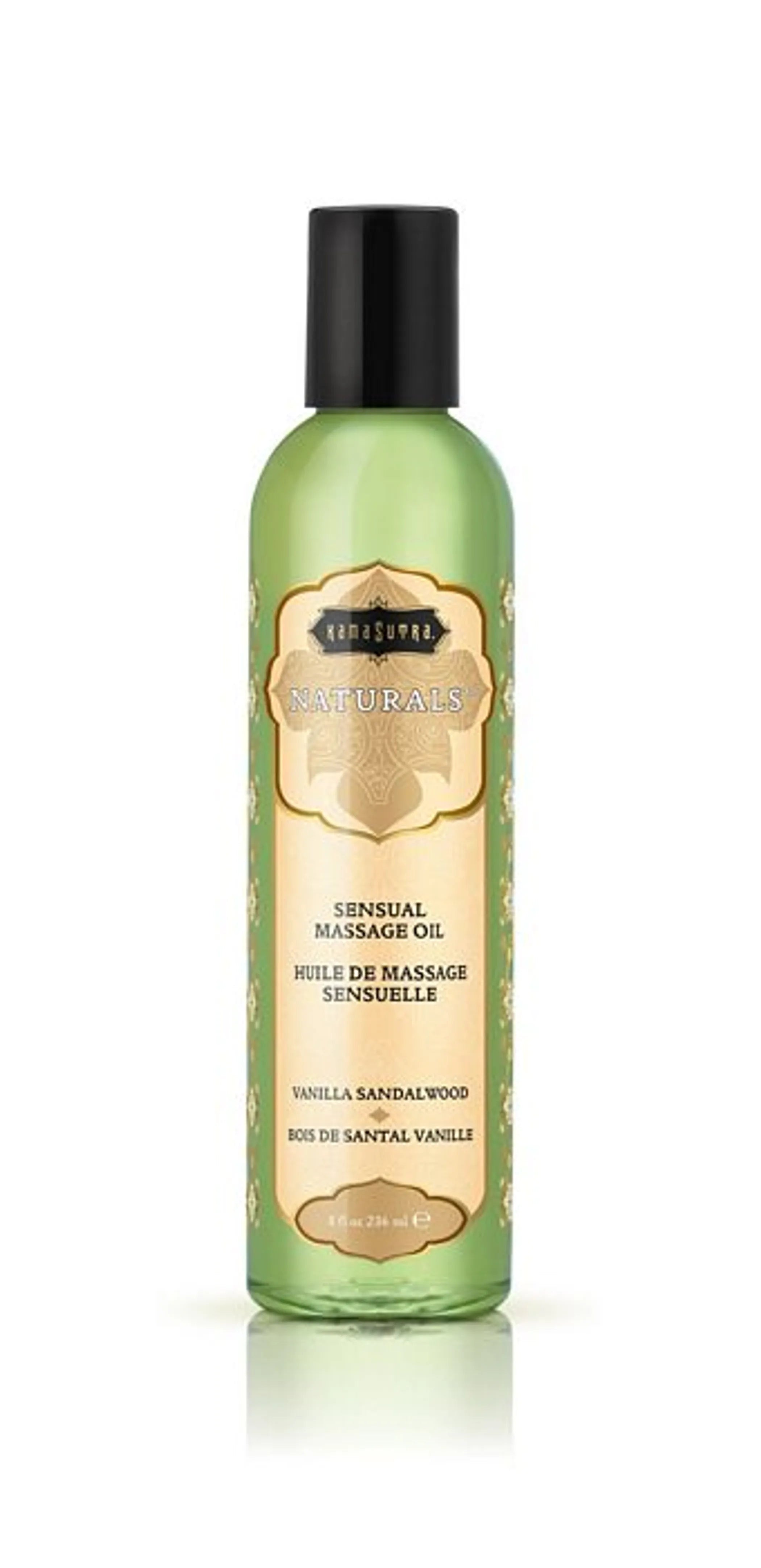 Naturals Massage Oil Vanilla Sandalwood Kama Sutra