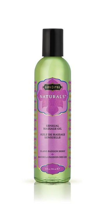 Naturals Massage Oil Island Passion Berry Kama Sutra