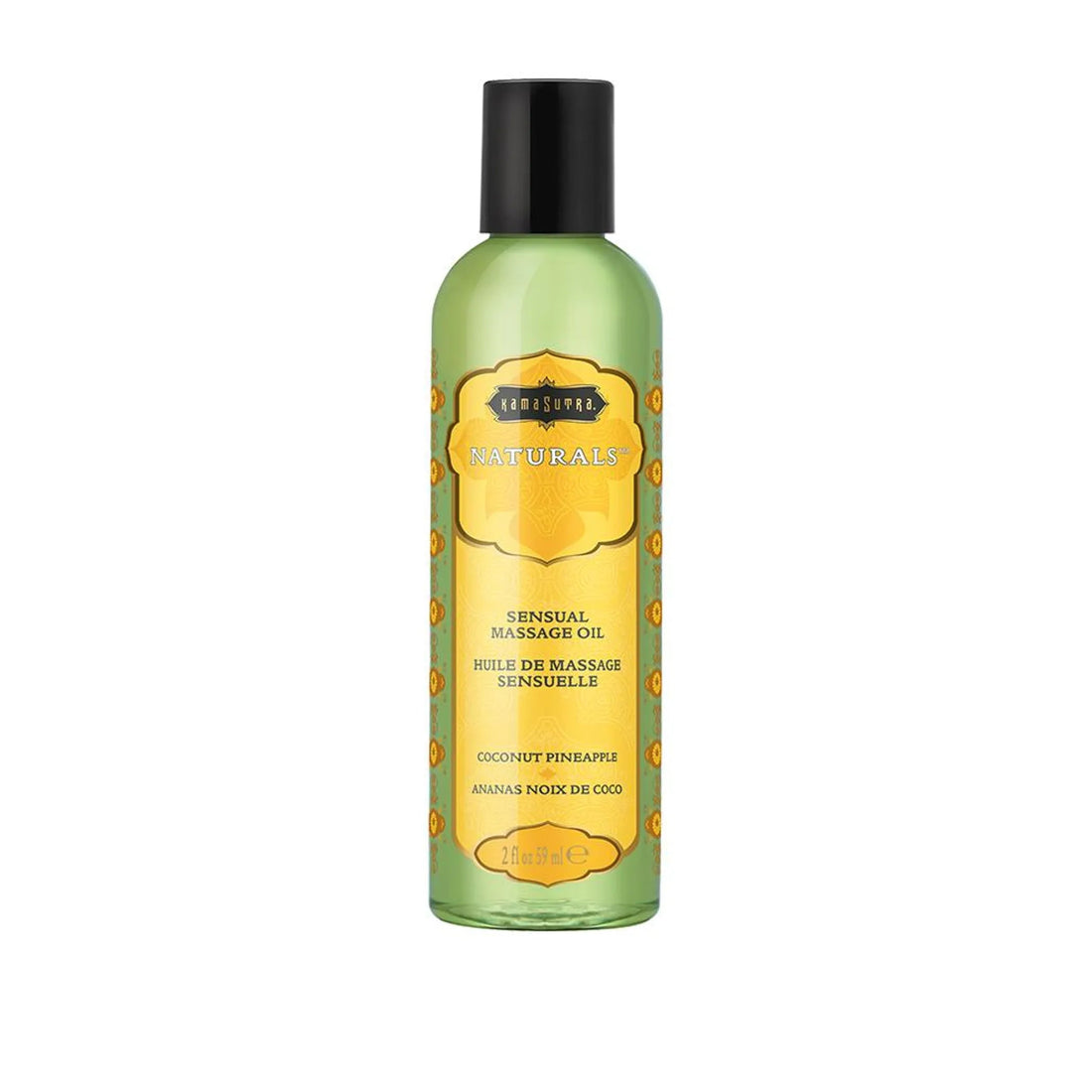Naturals Massage Oil Coconut Pineapple 2oz Kama Sutra