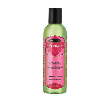 Naturals Massage Oil Strawberry 2oz Kama Sutra