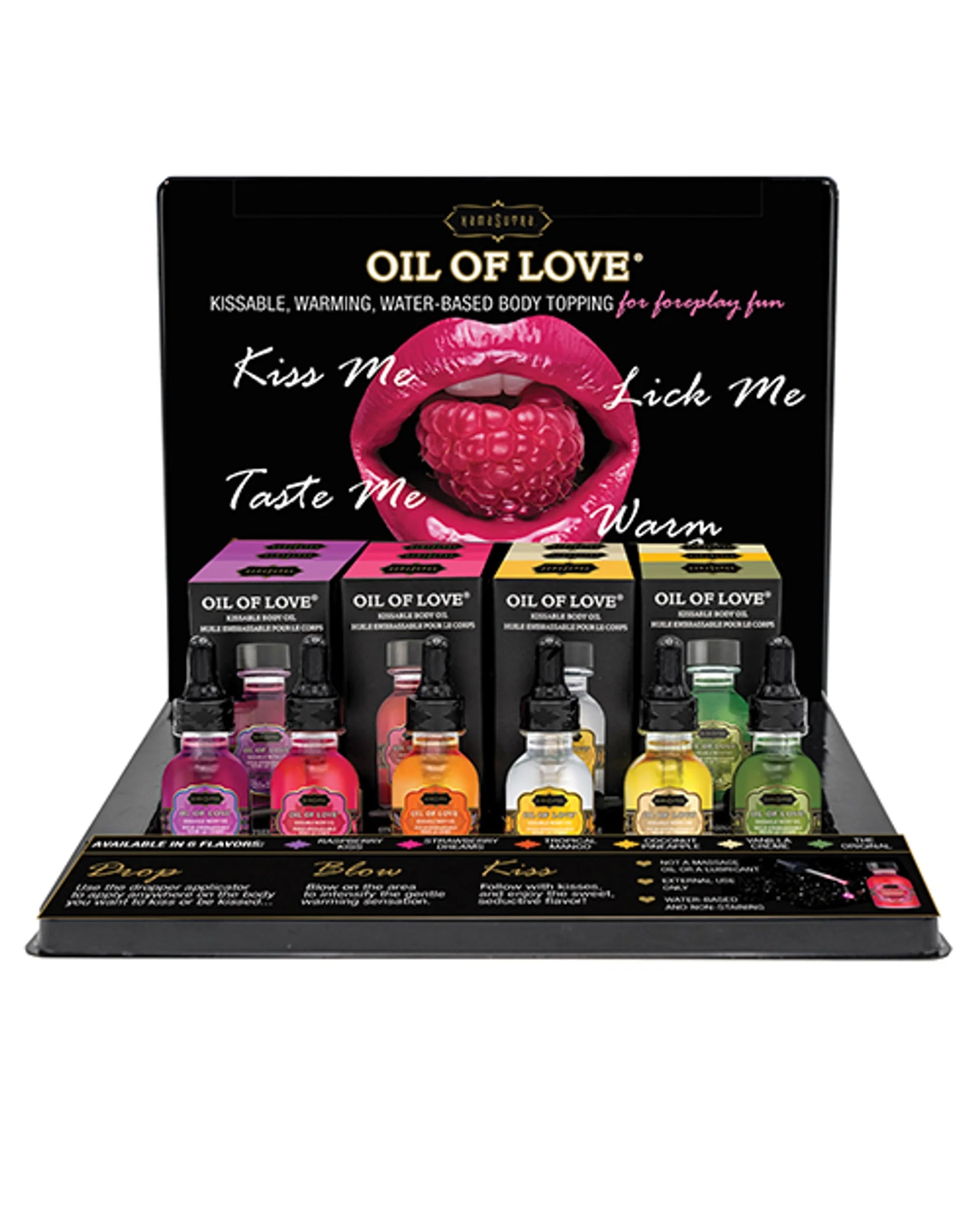 Oil of Love Kissable Foreplay Oil Kama Sutra