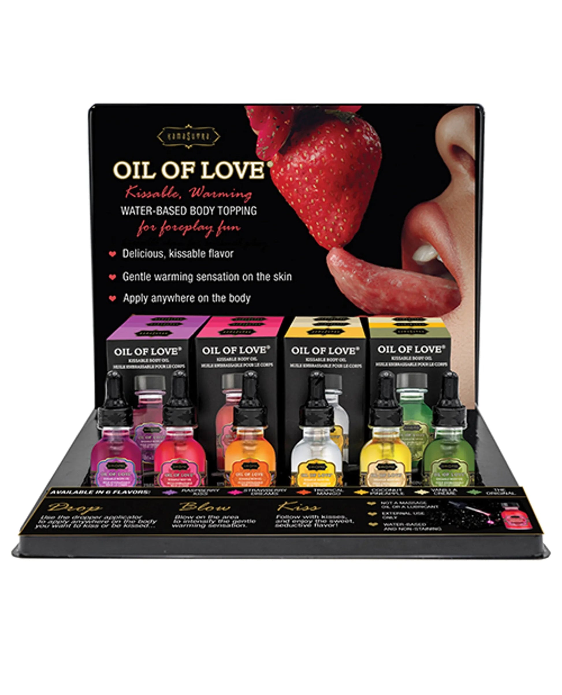 Oil of Love Kissable Foreplay Oil Kama Sutra