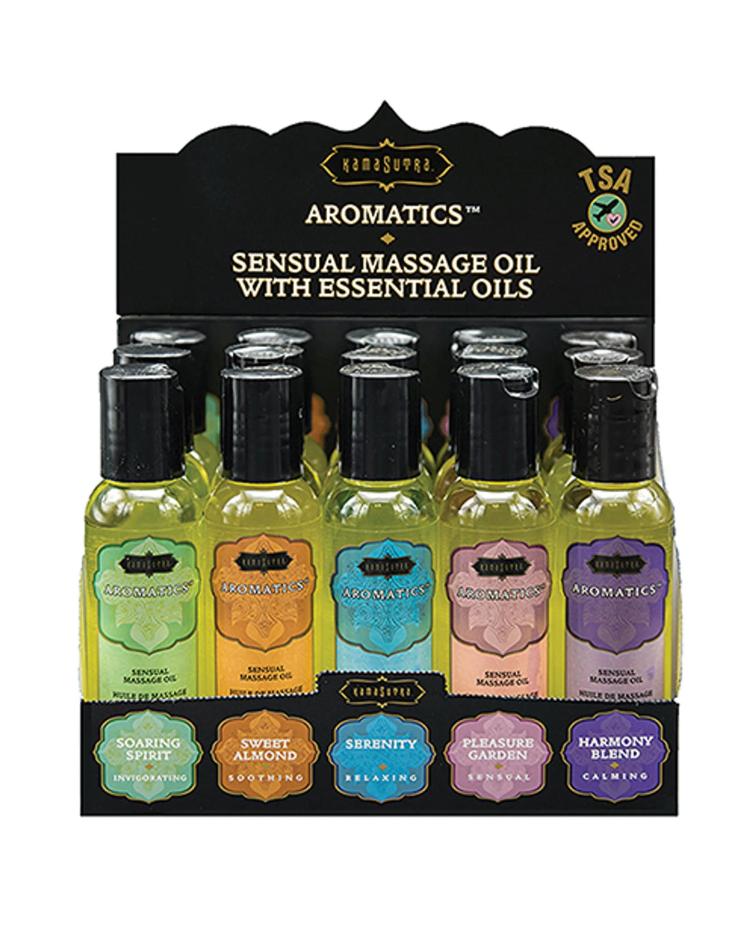Natural Massage Oils Pre Pack Kama Sutra