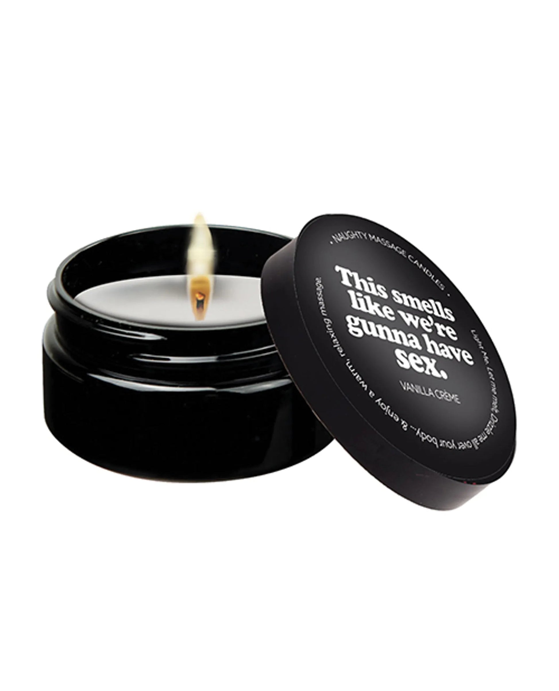 This Smells Like We’re Gunna Have Sex 2oz Massage Candle Kama Sutra