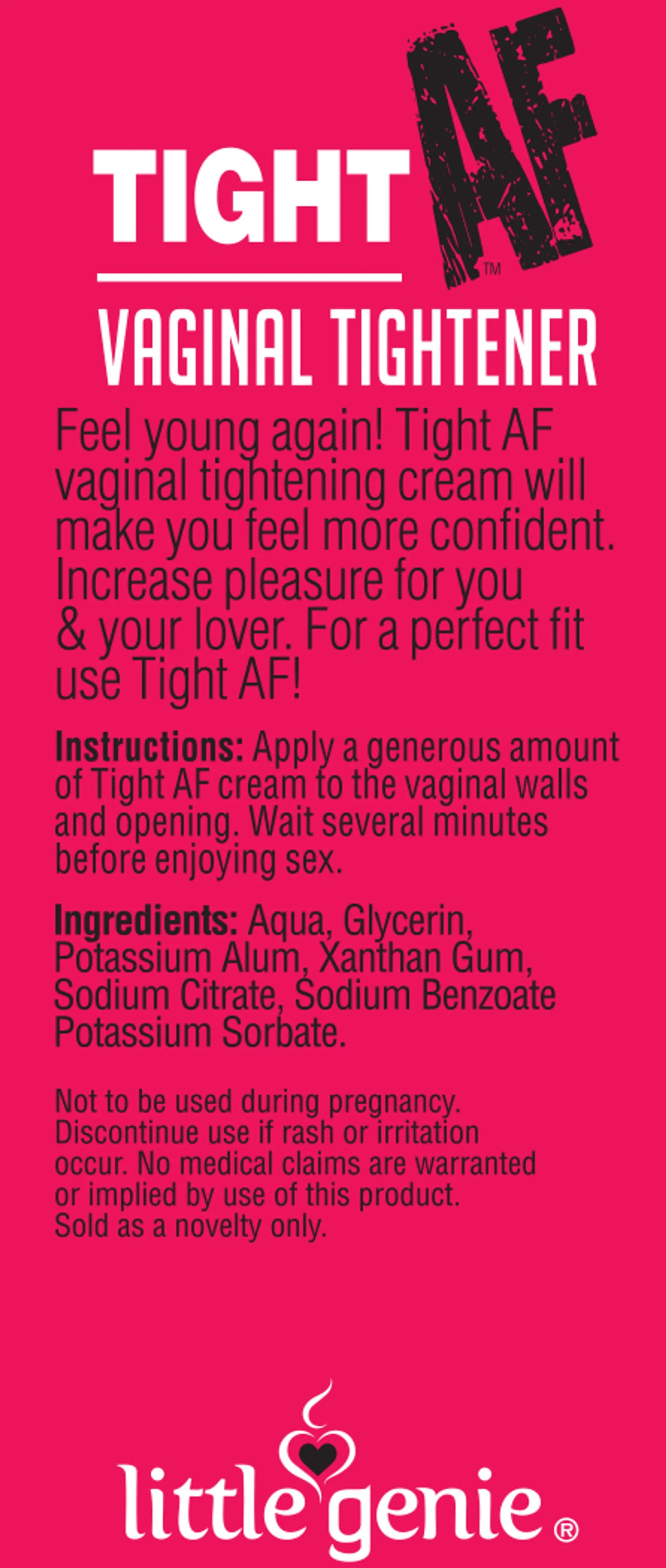 Tight AF Tightening Cream Little Genie