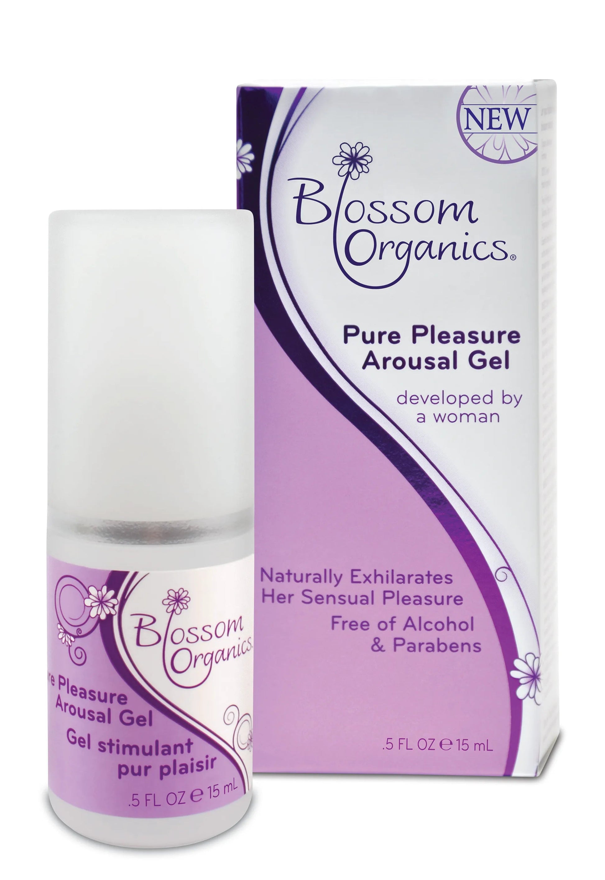 Blossom Organics Arousal Gel 0.5 oz Paradise Products