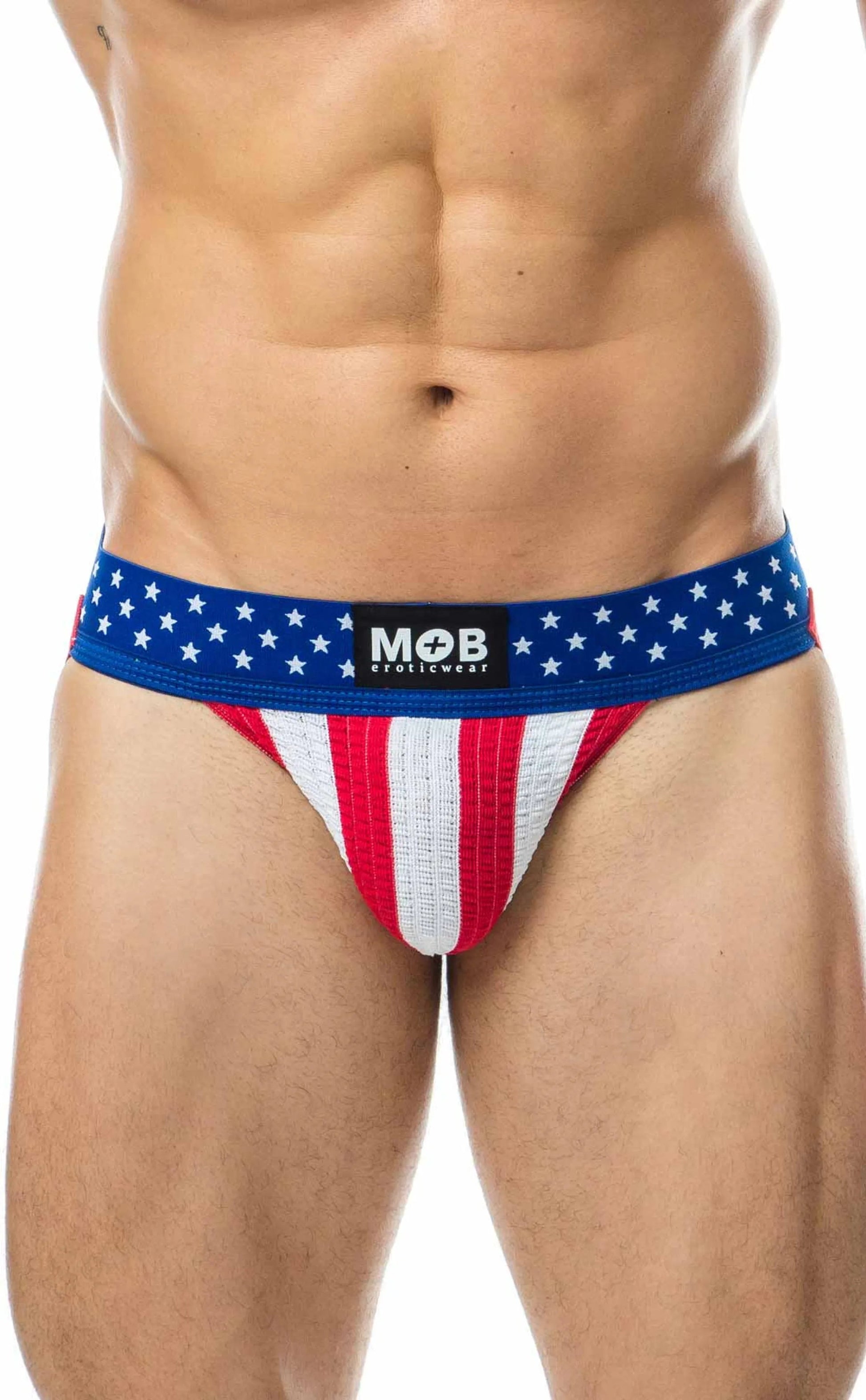 MOB Jockstrap USA Large Male Basics
