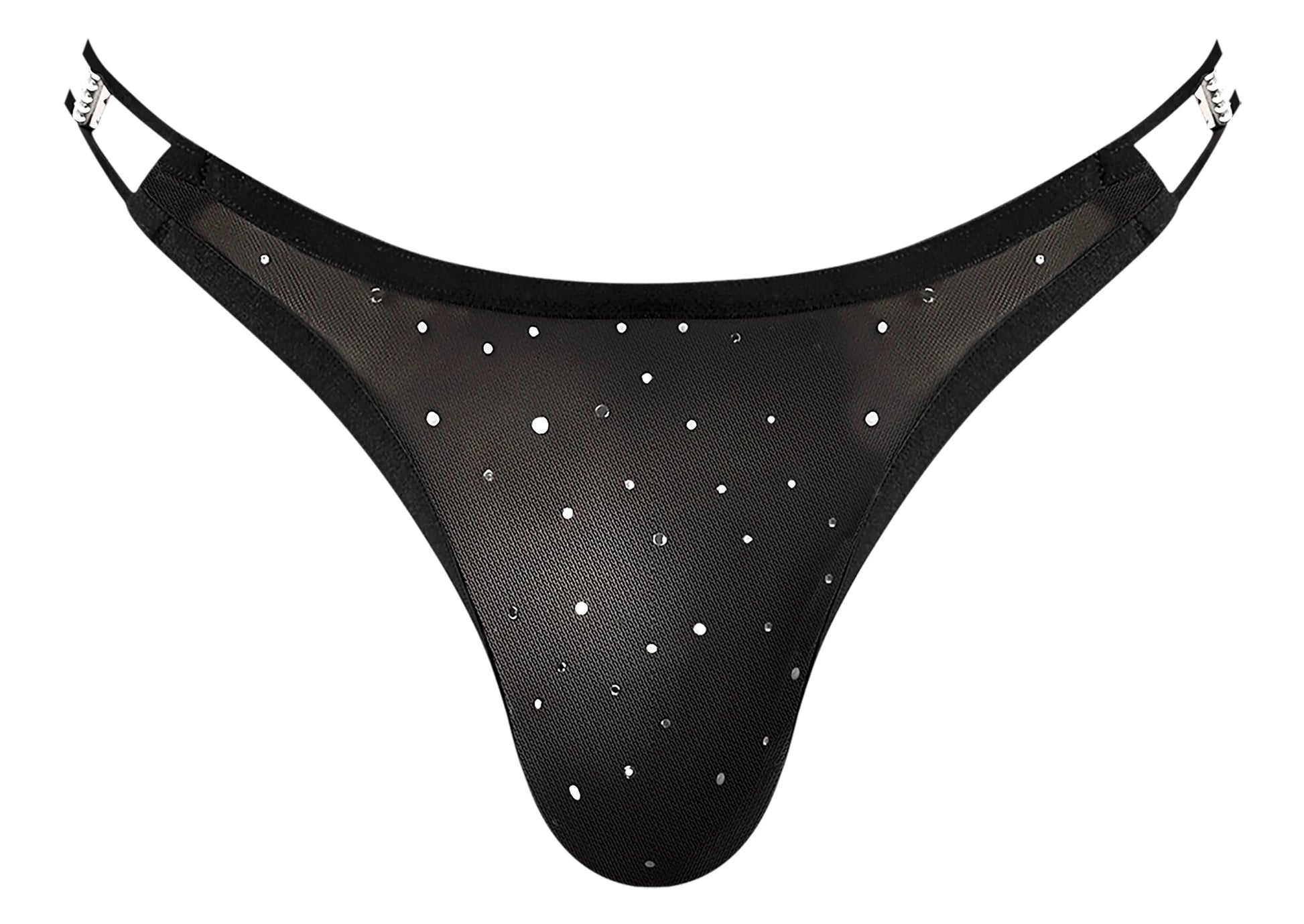Show Stopper Thong Black L/XL Male Power Lingerie