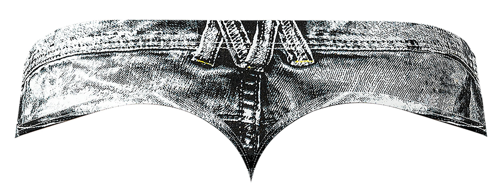 Dirty Denim Thong Blue S/M Male Power Lingerie