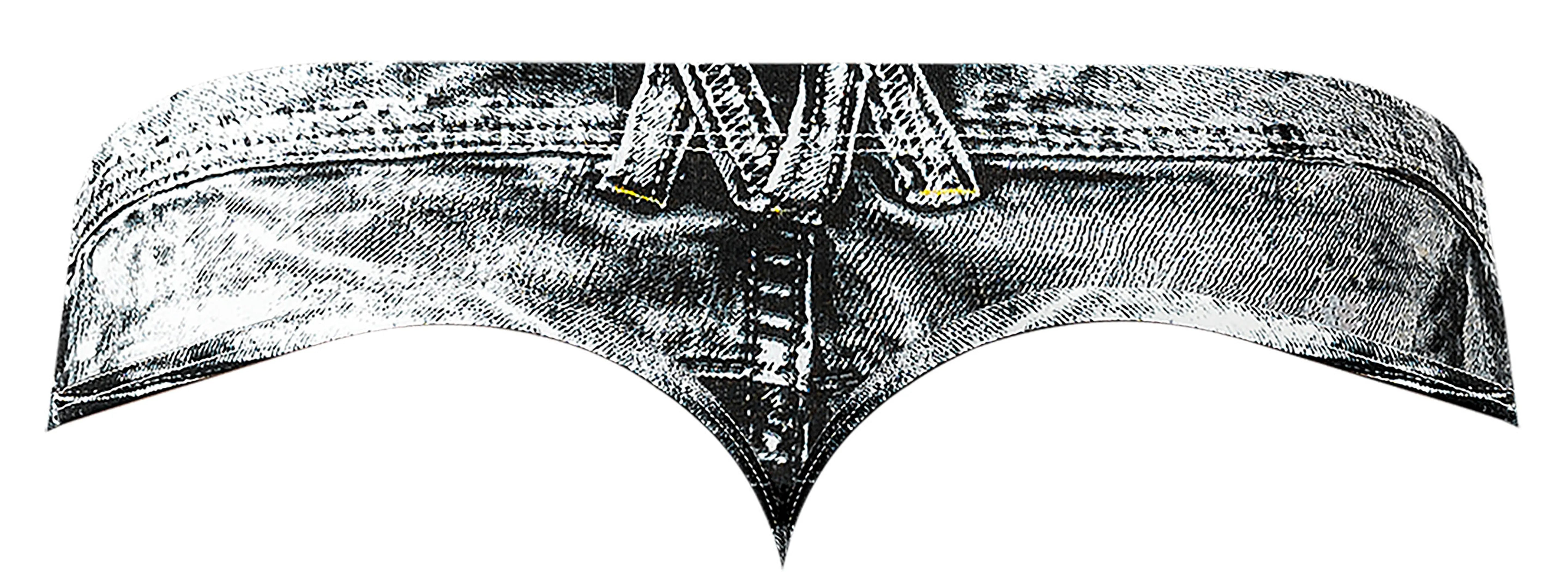Dirty Denim Thong Blue S/M Male Power Lingerie