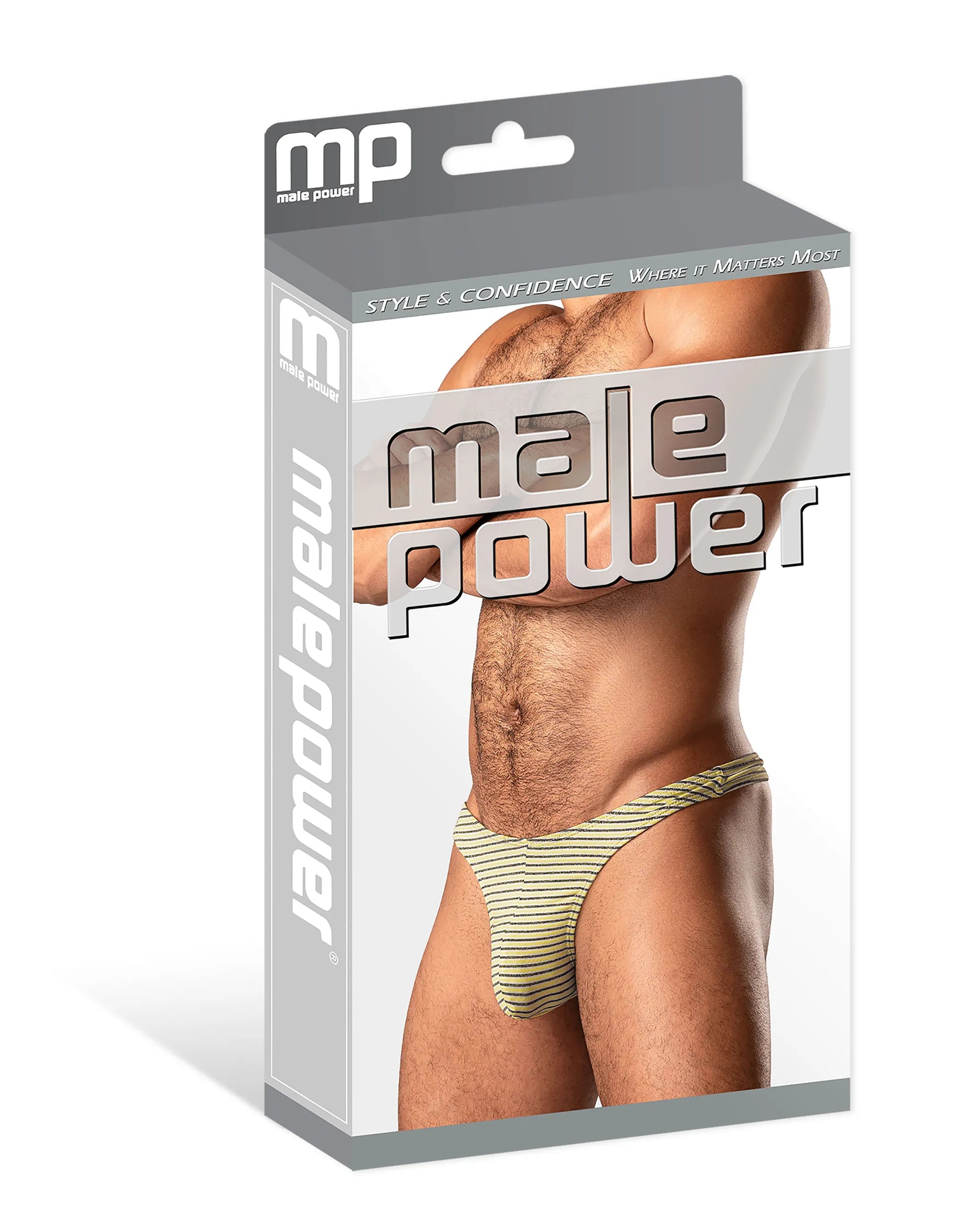 Cabana Banana Bong Thong Yellow L/XL Male Power Lingerie