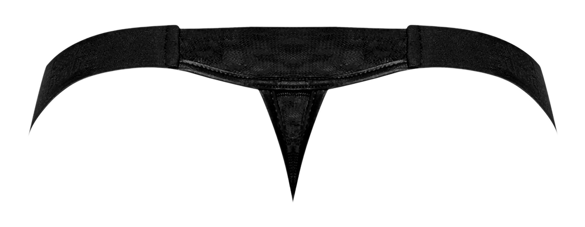 Heart Breaker Micro V Thong – Black (L/XL) Male Power Lingerie