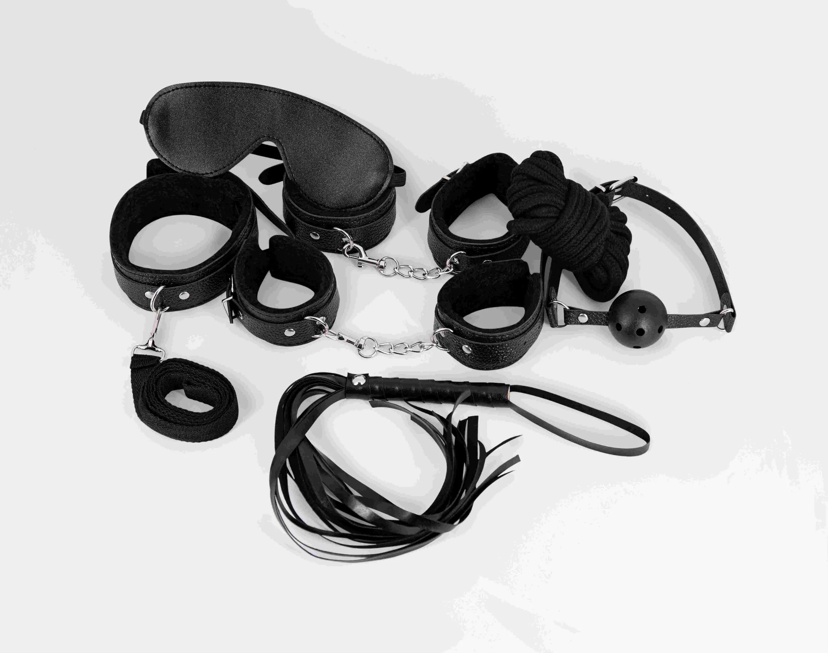 7-Pack Lite Bondage Set Male Power Lingerie