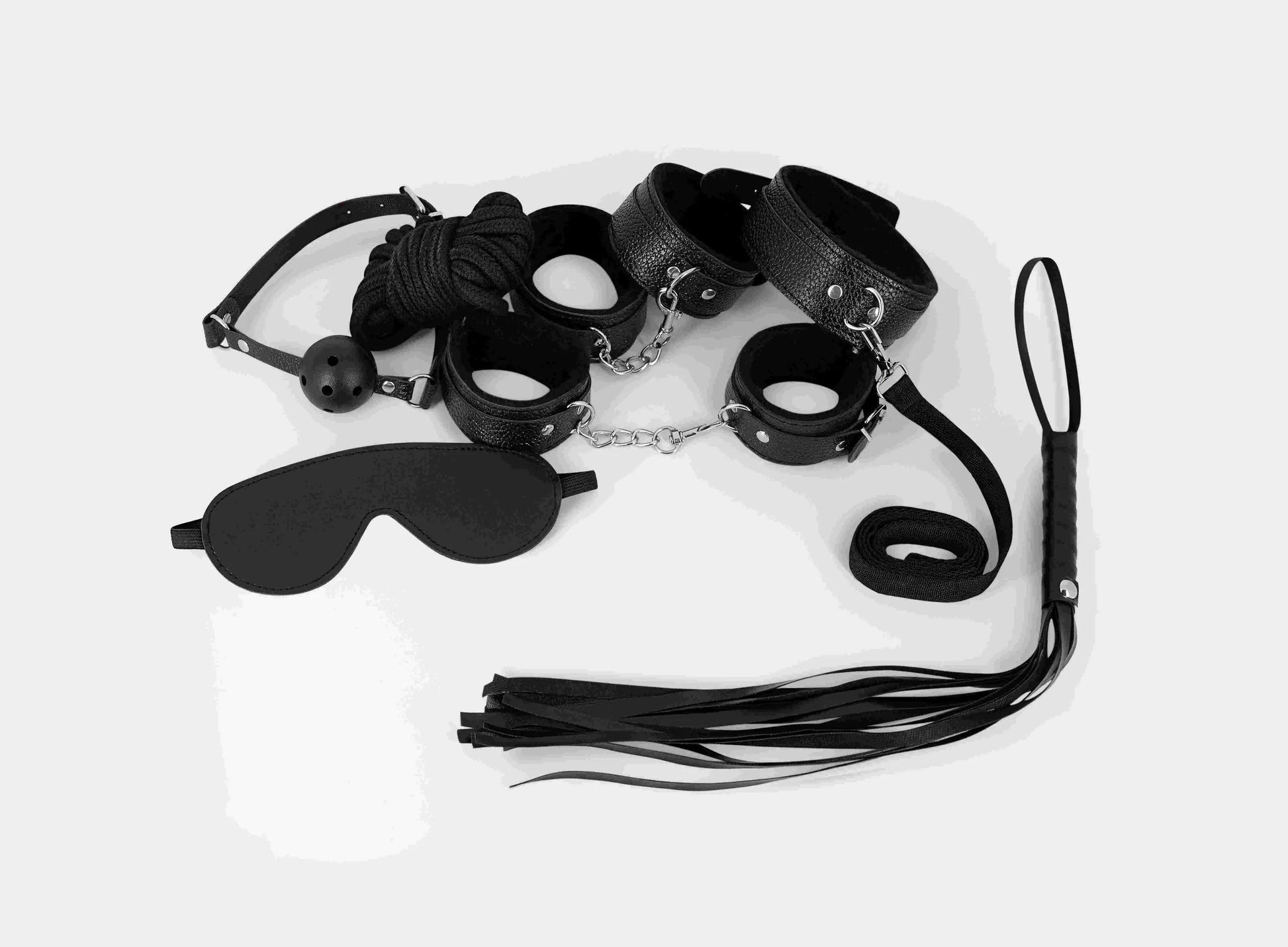 7-Pack Lite Bondage Set Male Power Lingerie
