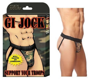Novelty G.I. Jock Camo Jock O/S Male Power Lingerie