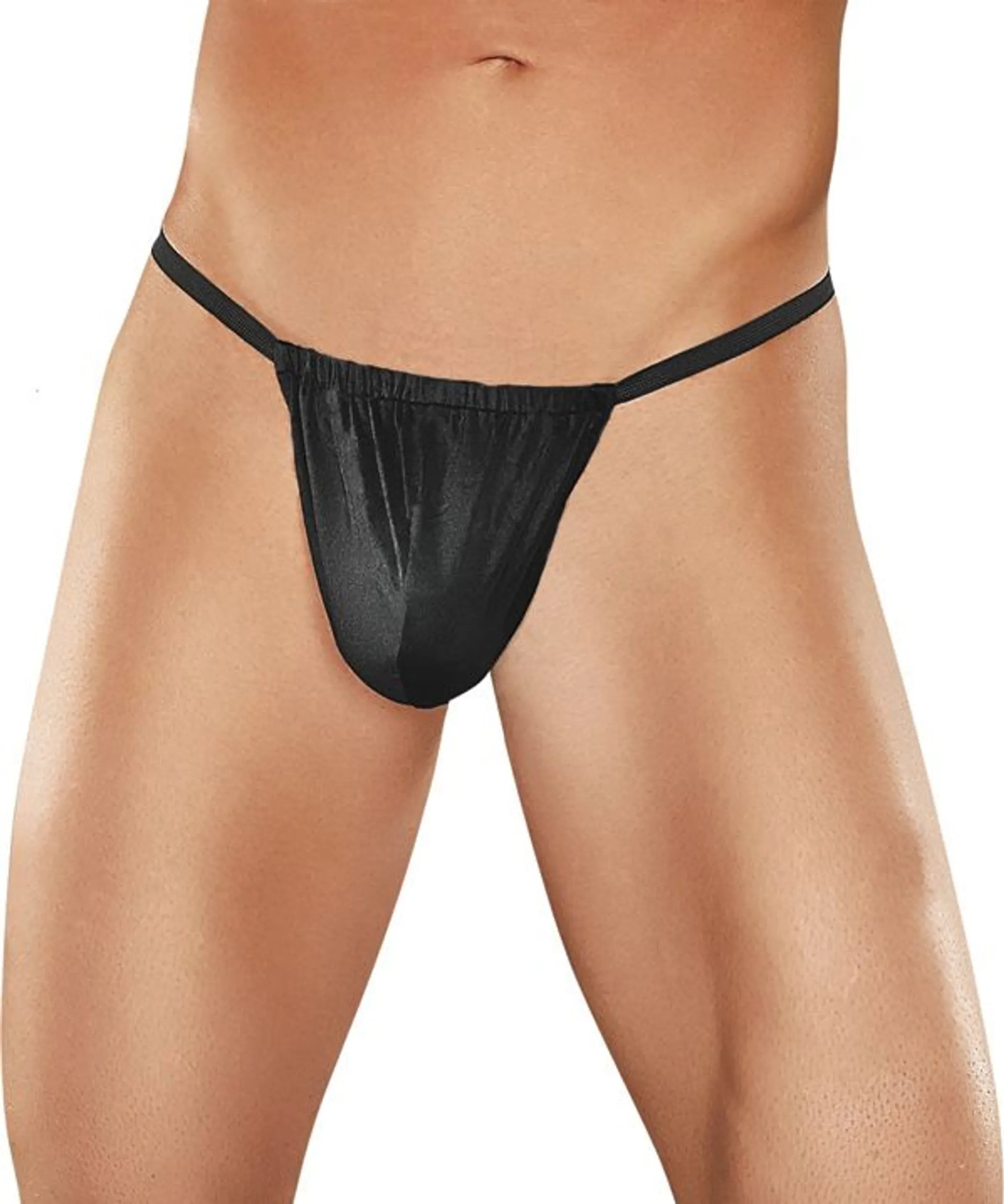 Nylon Spandex Posing Strap – Black Male Power Lingerie