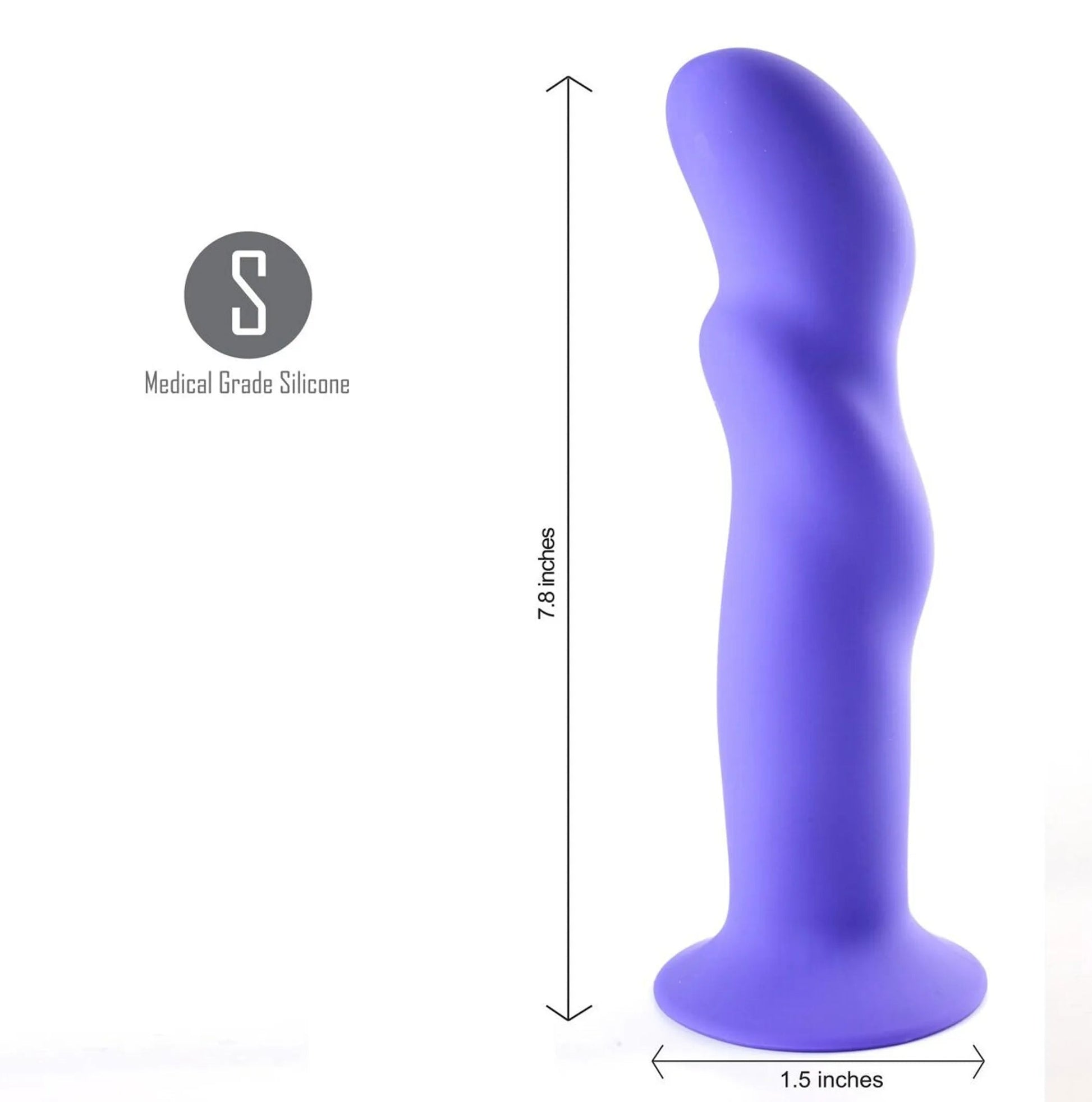 Riley Silicone Purple Dong Maia Toys