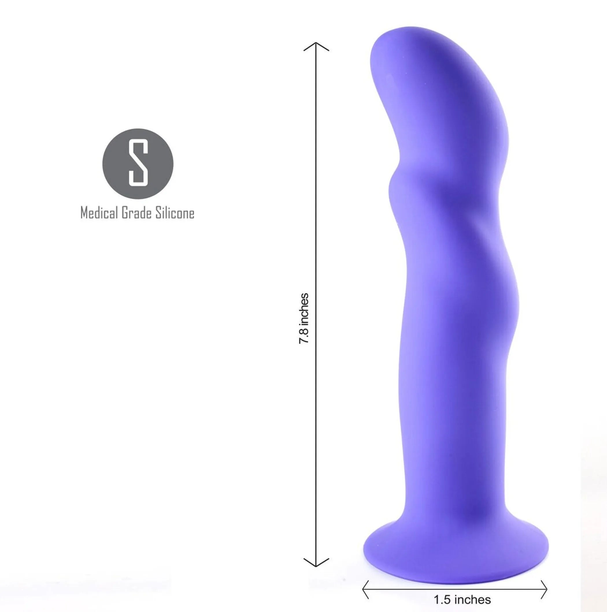 Riley Silicone Purple Dong Maia Toys