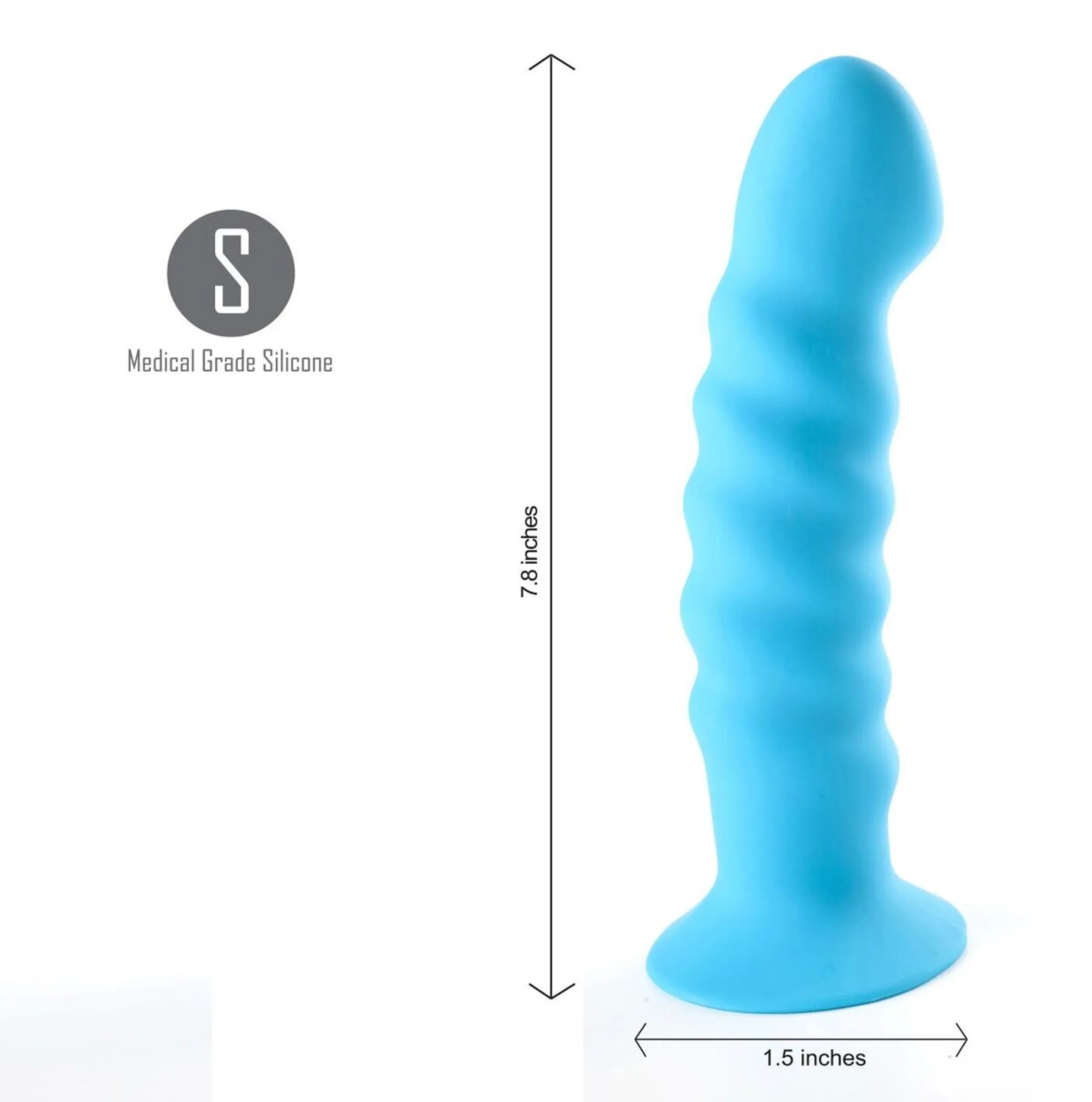 Kendall Silicone Neon Blue Dong Maia Toys