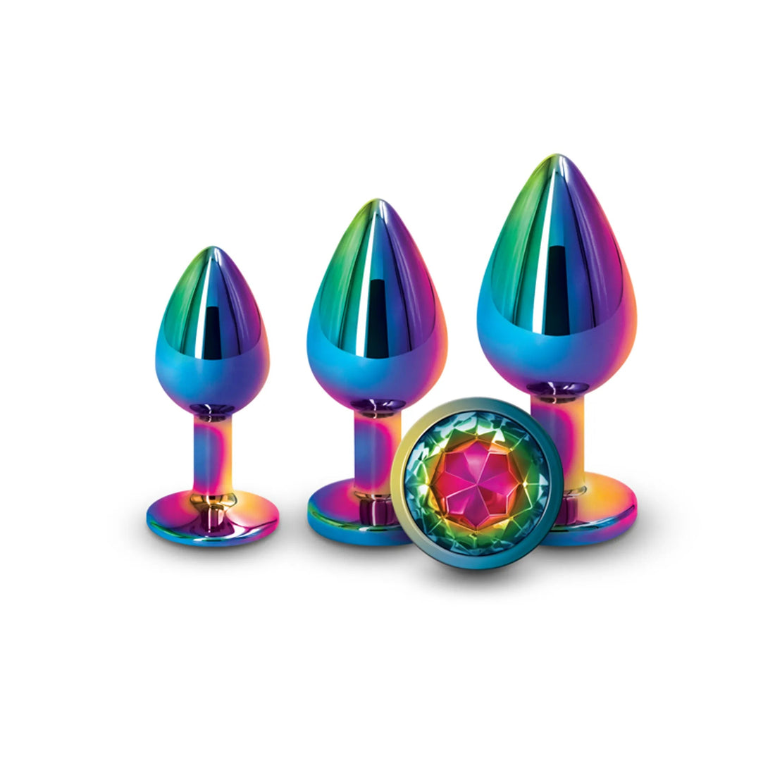 Rear Assets Multicolor Rainbow Gem Trainer Kit NS Novelties