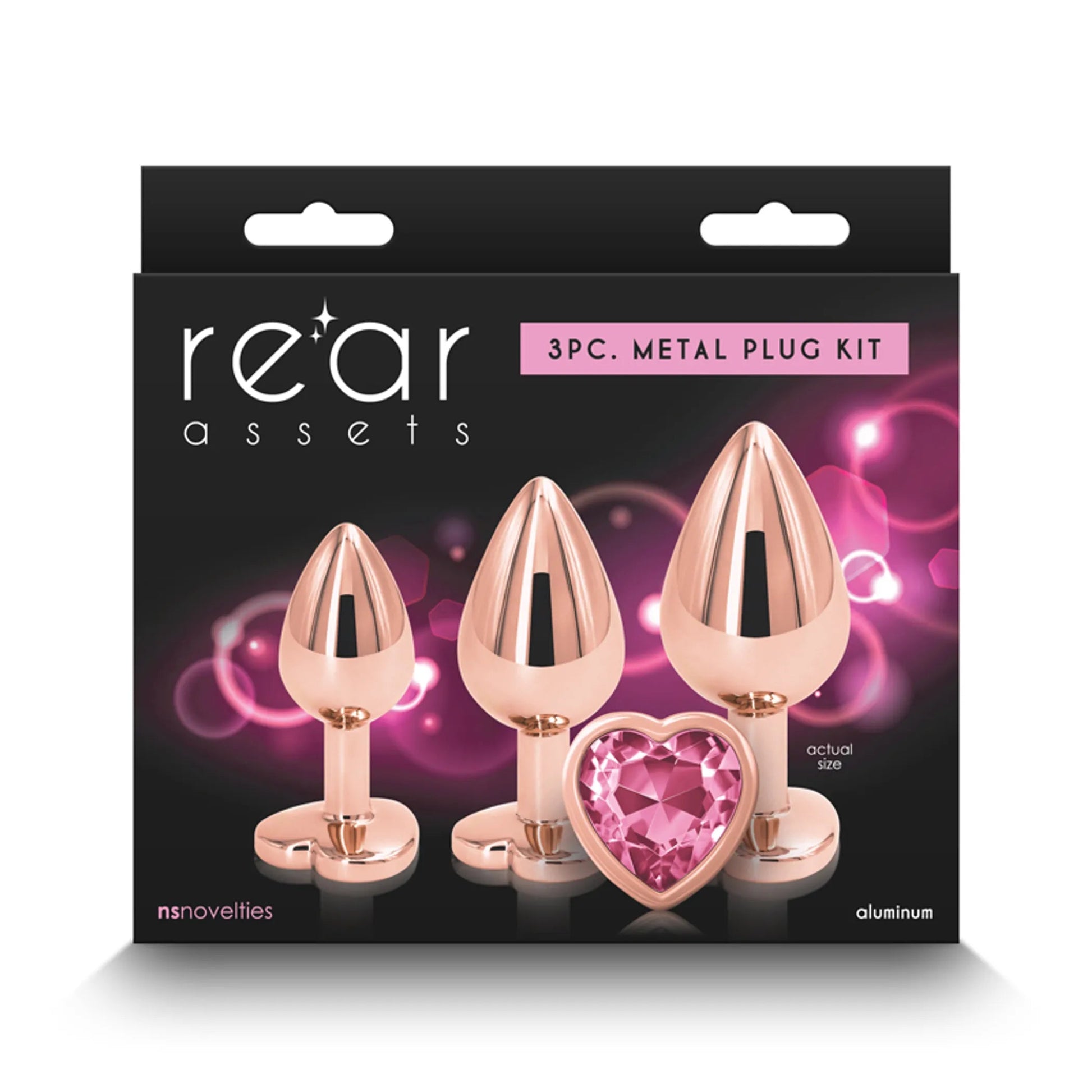Rear Assets Rose Gold Pink Heart Trainer Kit NS Novelties