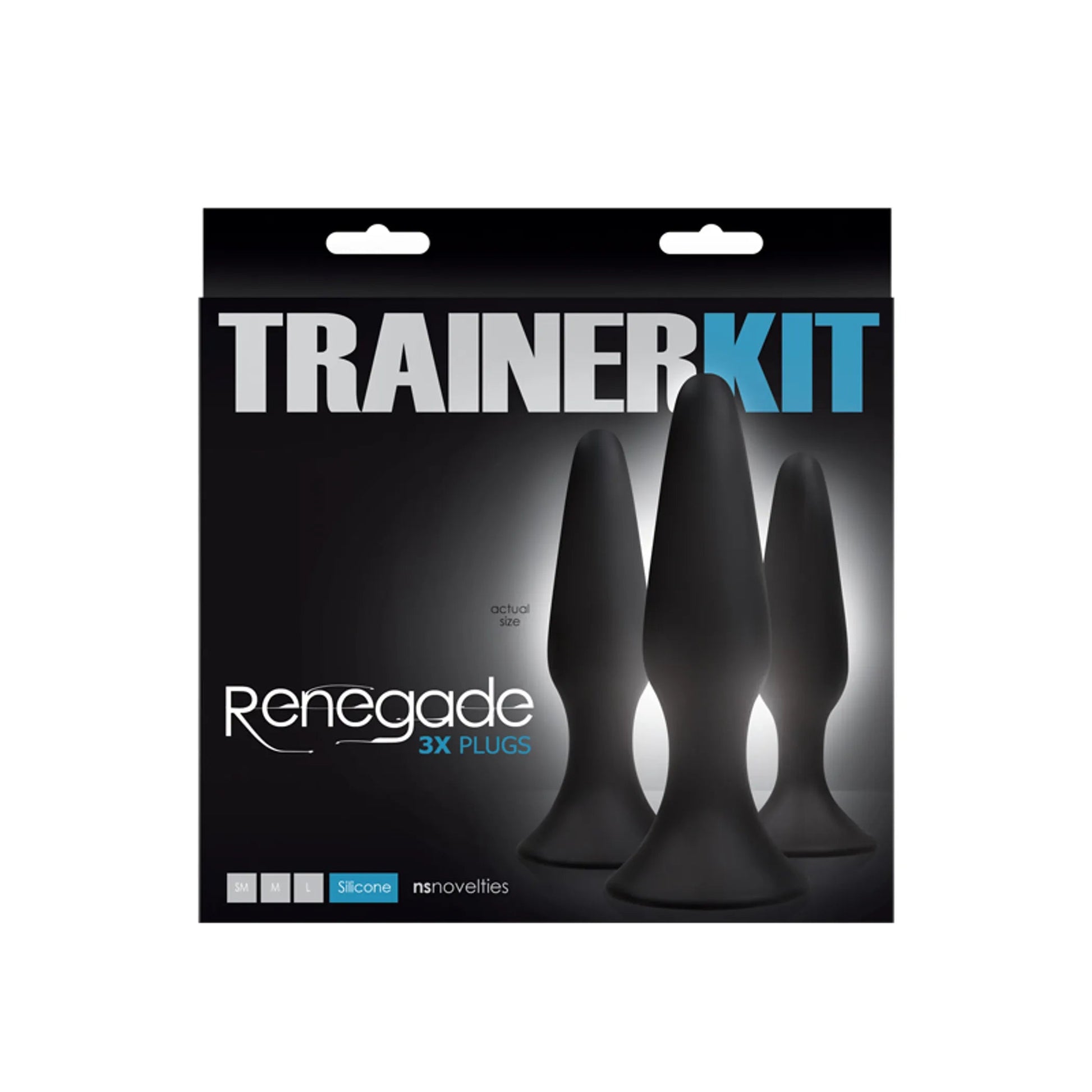 Renegade Sliders 3-Piece Trainer Kit Black NS Novelties