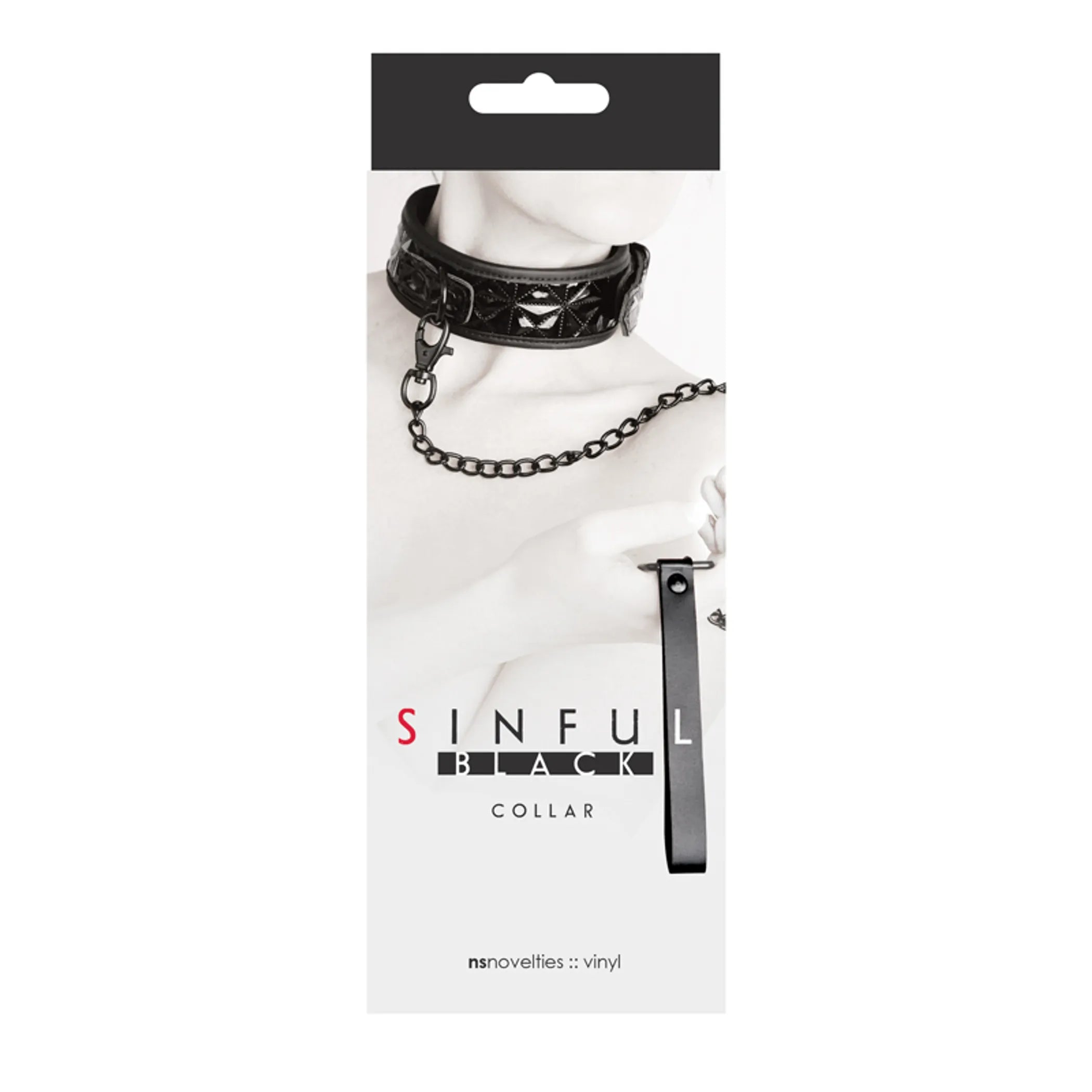 Sinful 2-Inch Black Collar NS Novelties