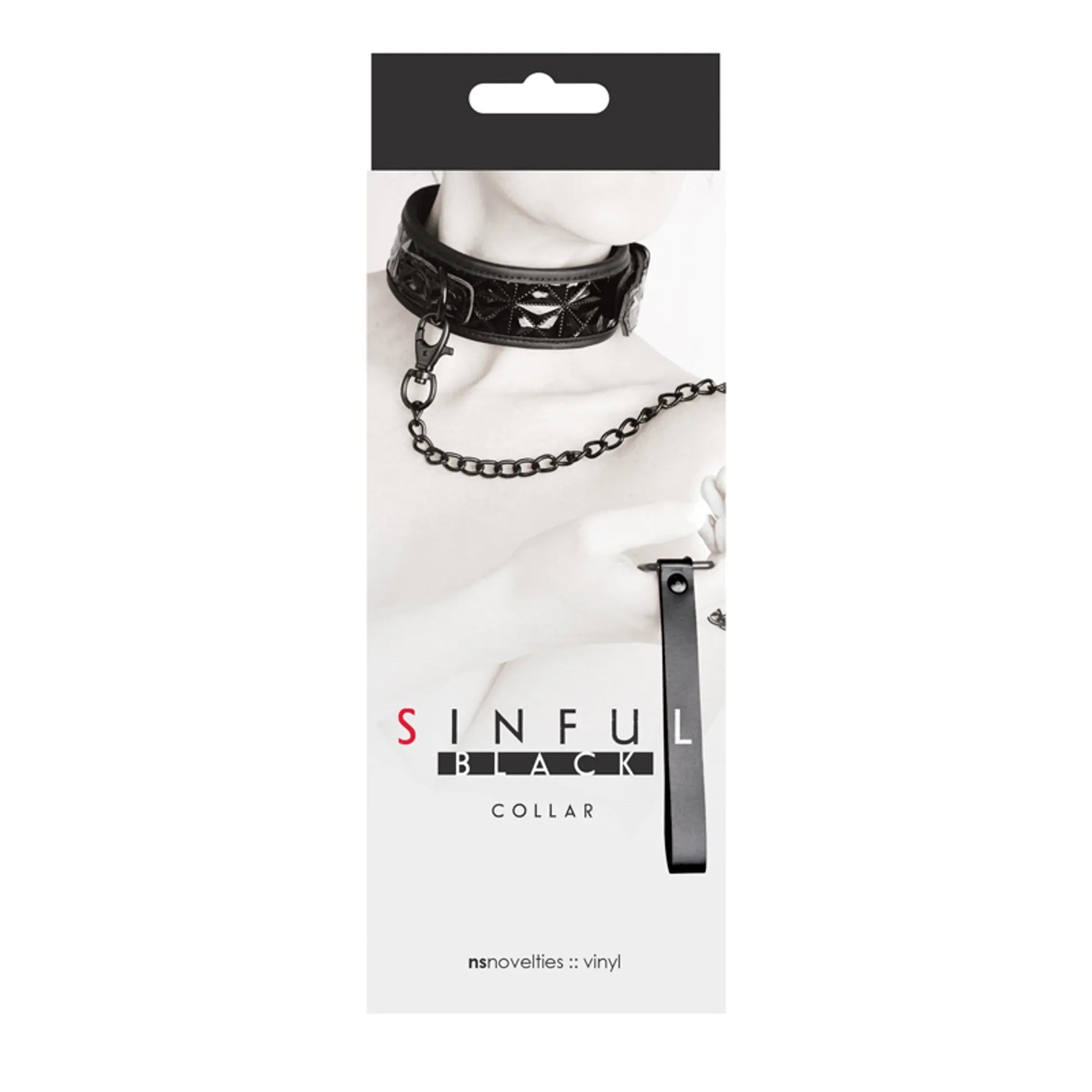 Sinful 2-Inch Black Collar NS Novelties