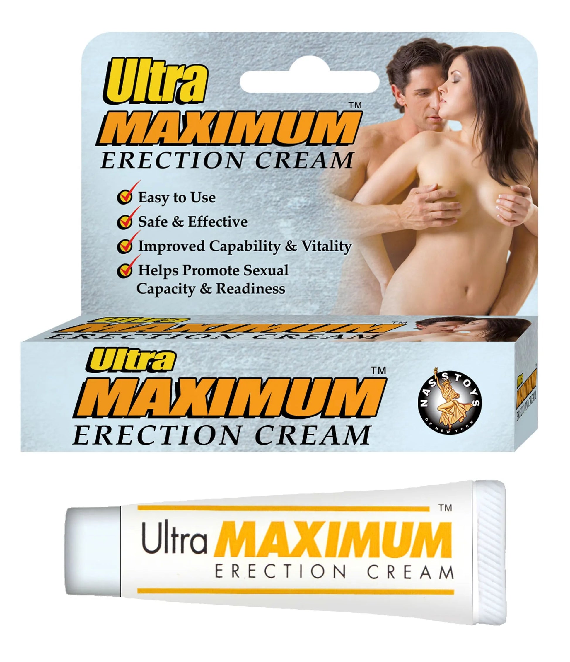 ULTRA MAXIMUM ERECTION CREAM .5OZ Nasstoys