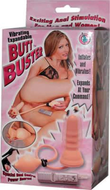 Expandable Vibrating Butt Plug Nasstoys