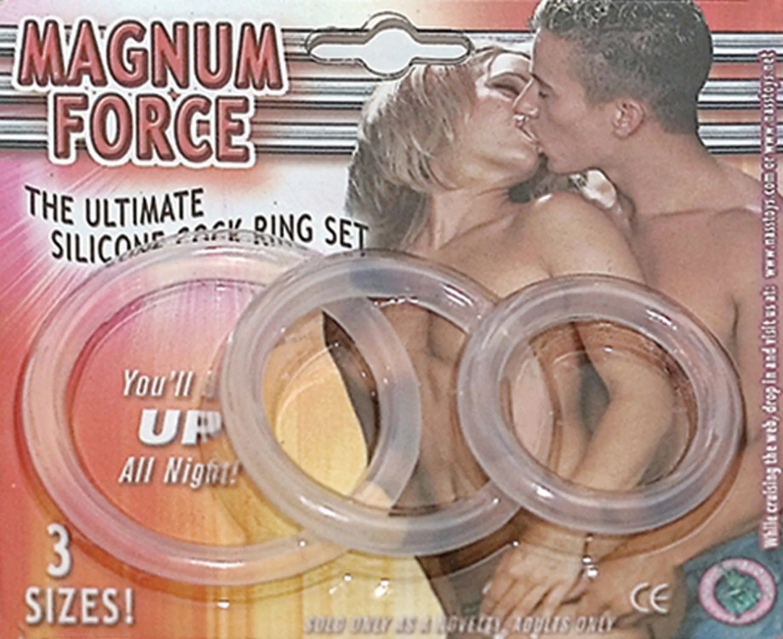 Magnum Force Clear Ring Set Nasstoys