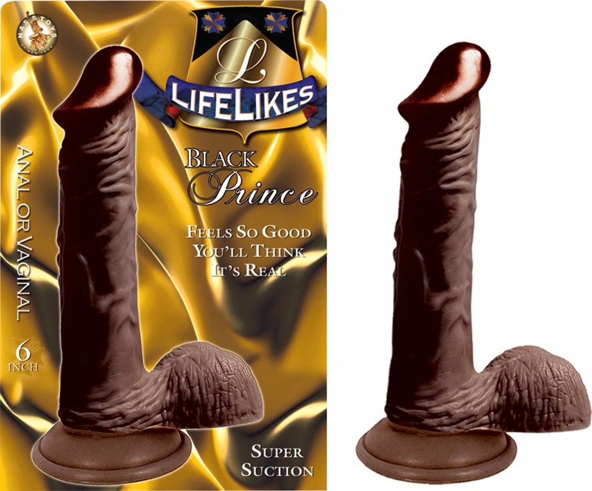 Lifelike Black Prince Nasstoys